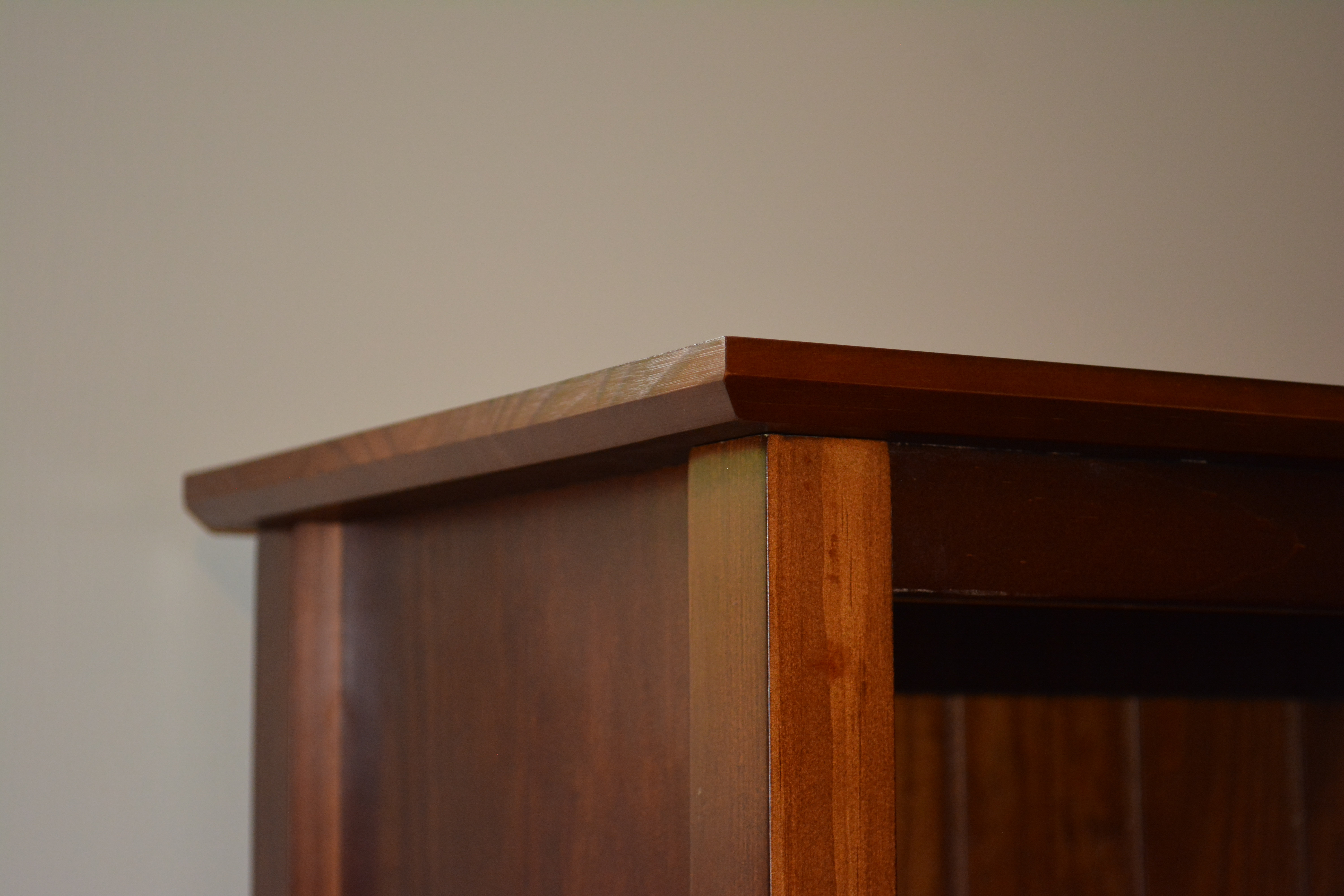 Contemporary Five-Shelf Bookcase