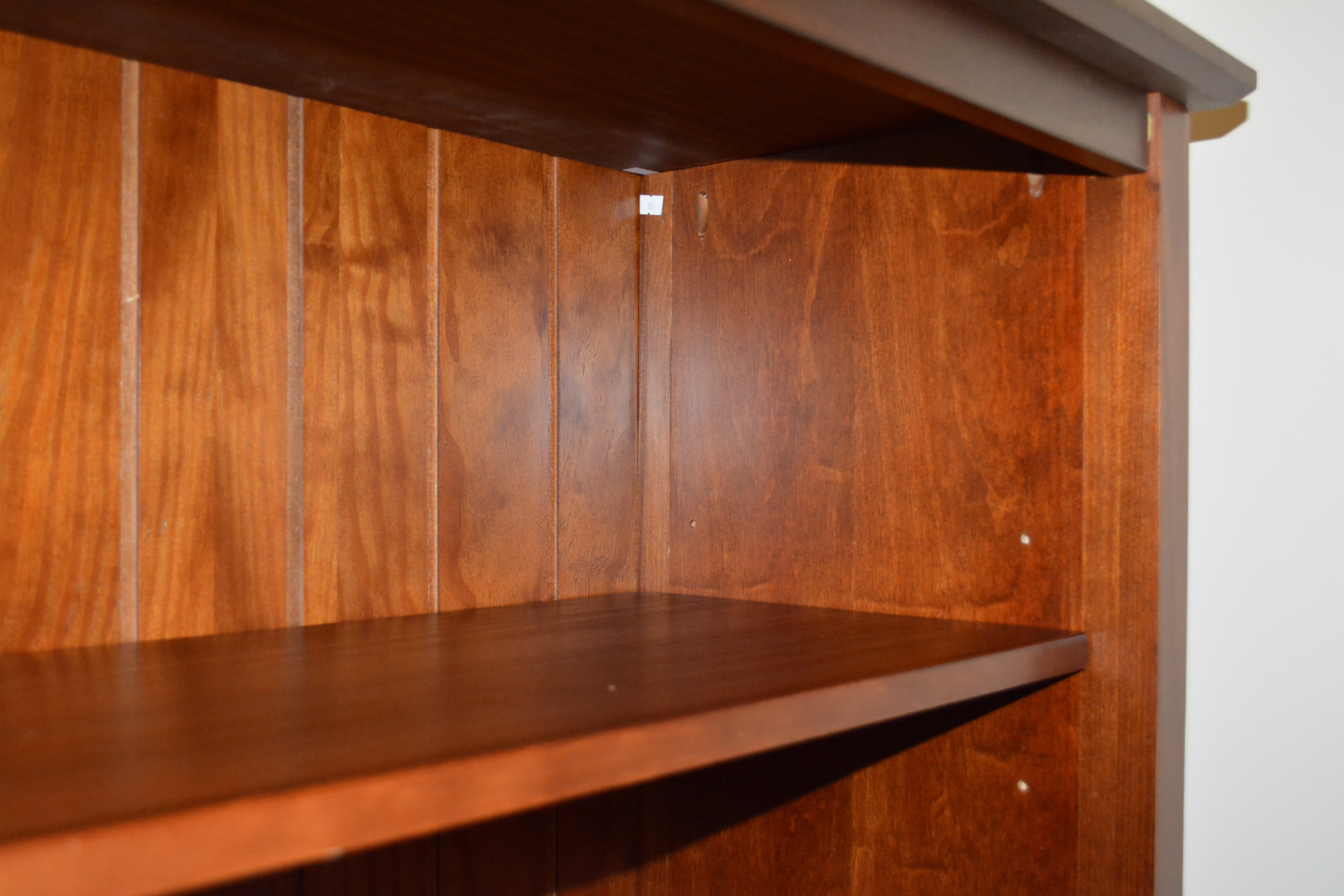 Contemporary Five-Shelf Bookcase