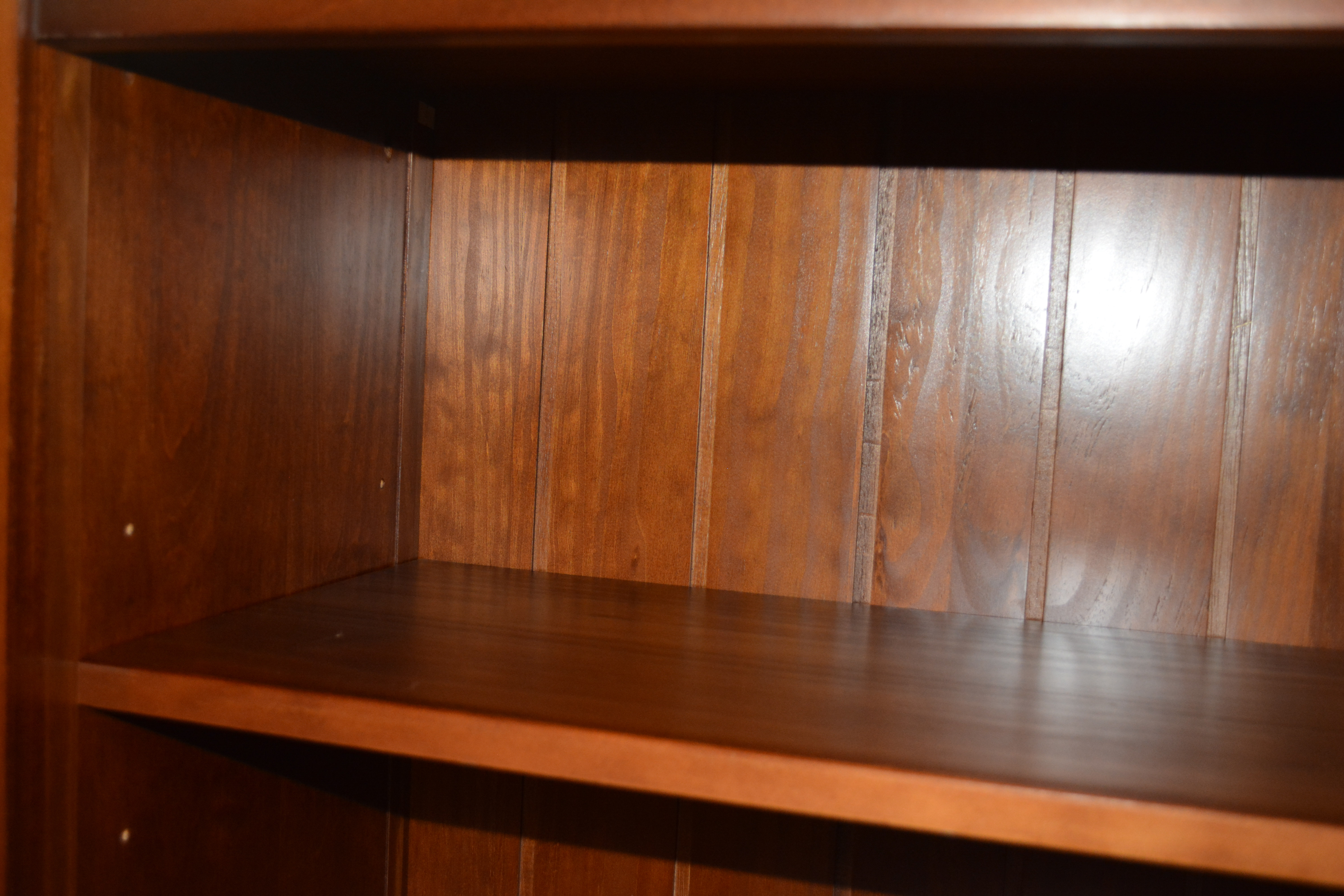 Contemporary Five-Shelf Bookcase