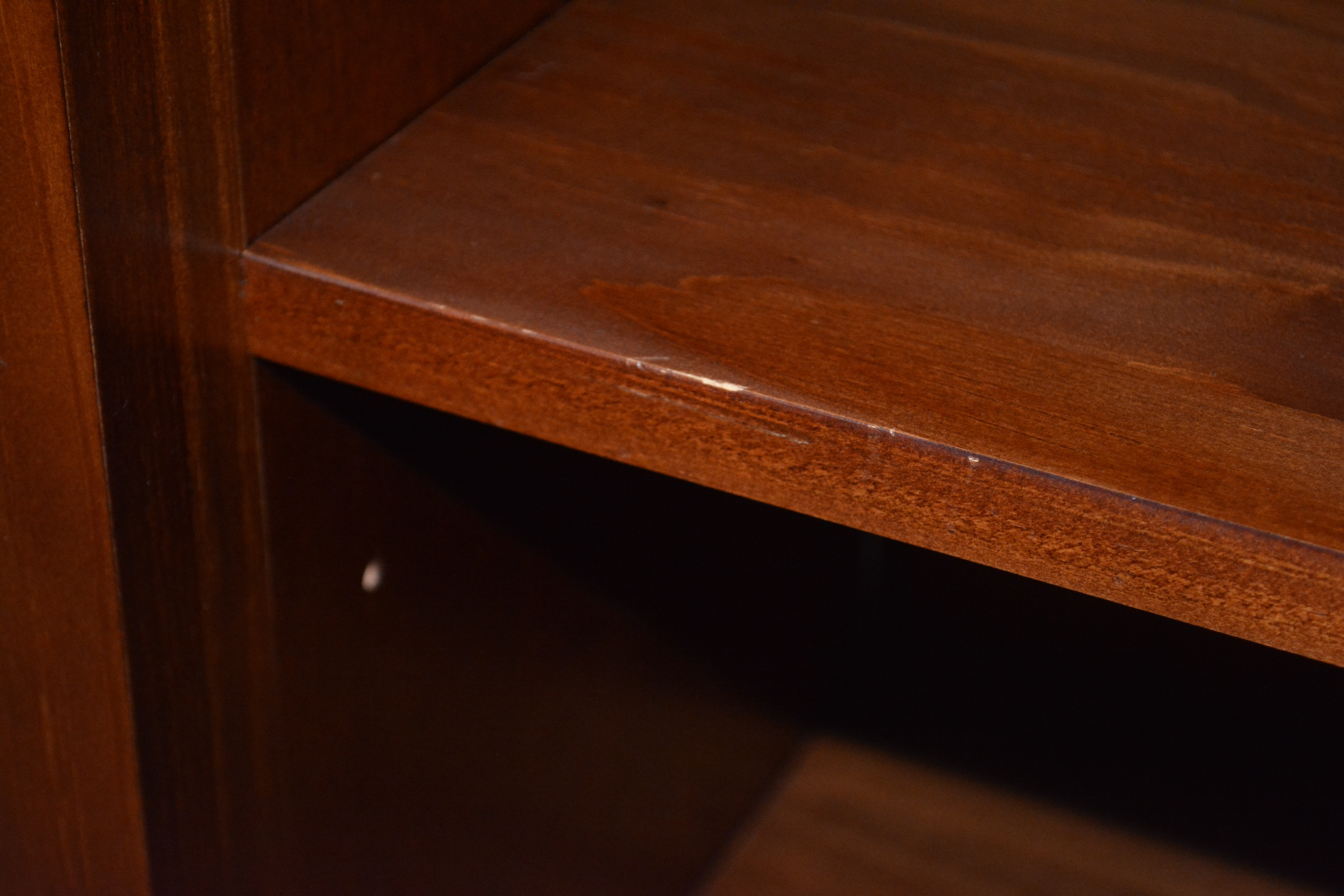 Contemporary Five-Shelf Bookcase