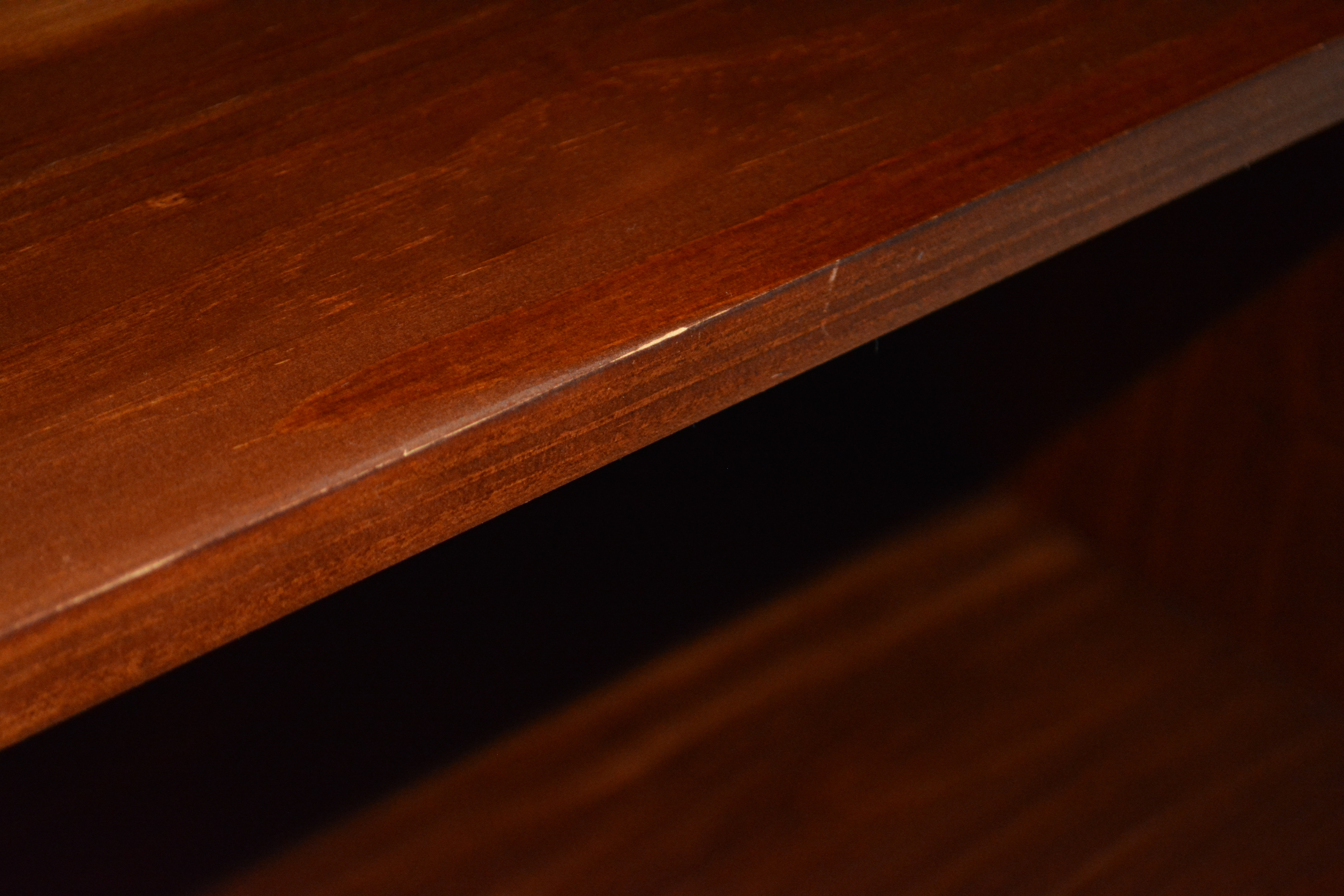 Contemporary Five-Shelf Bookcase