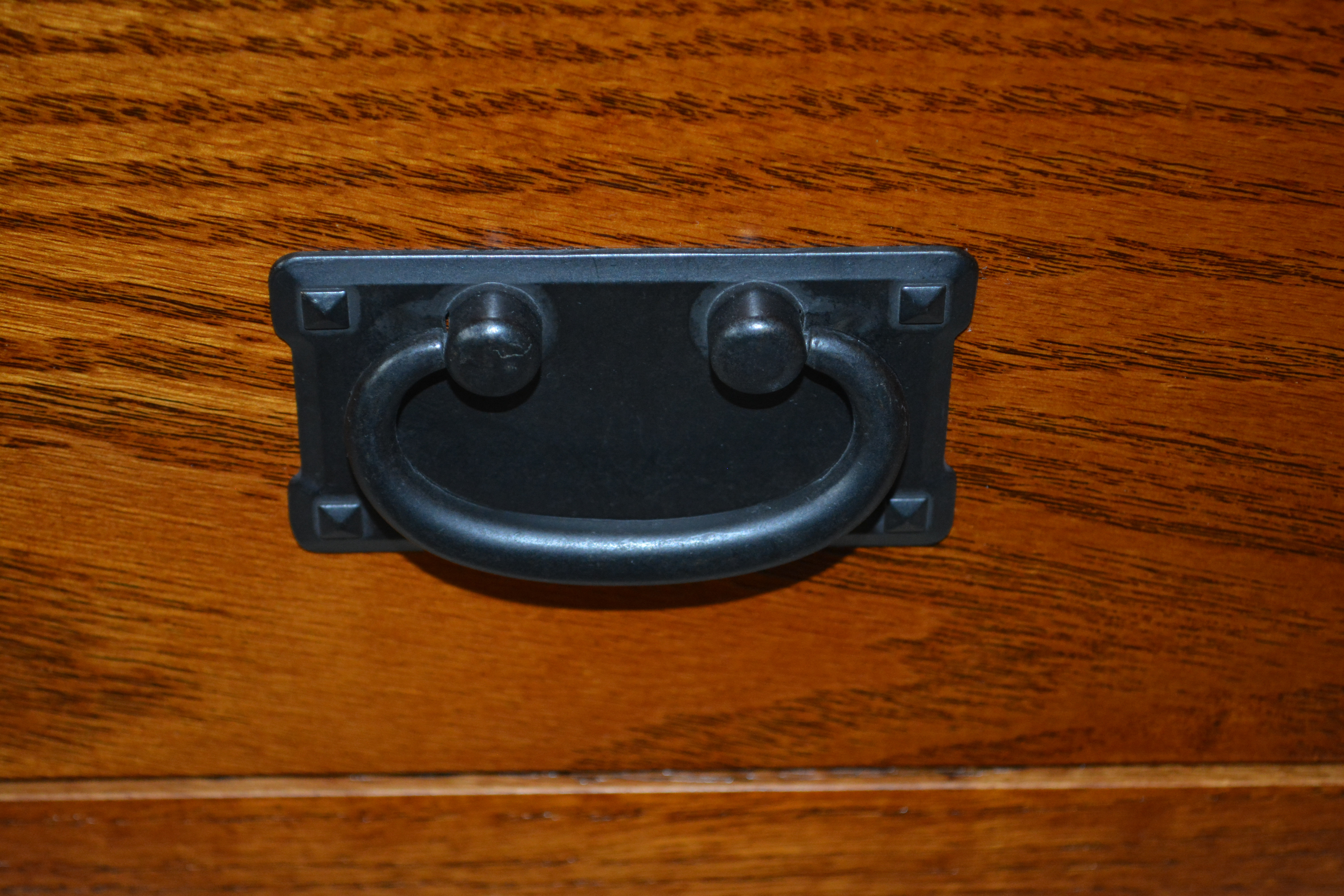 Contemporary Mission Style Side Table