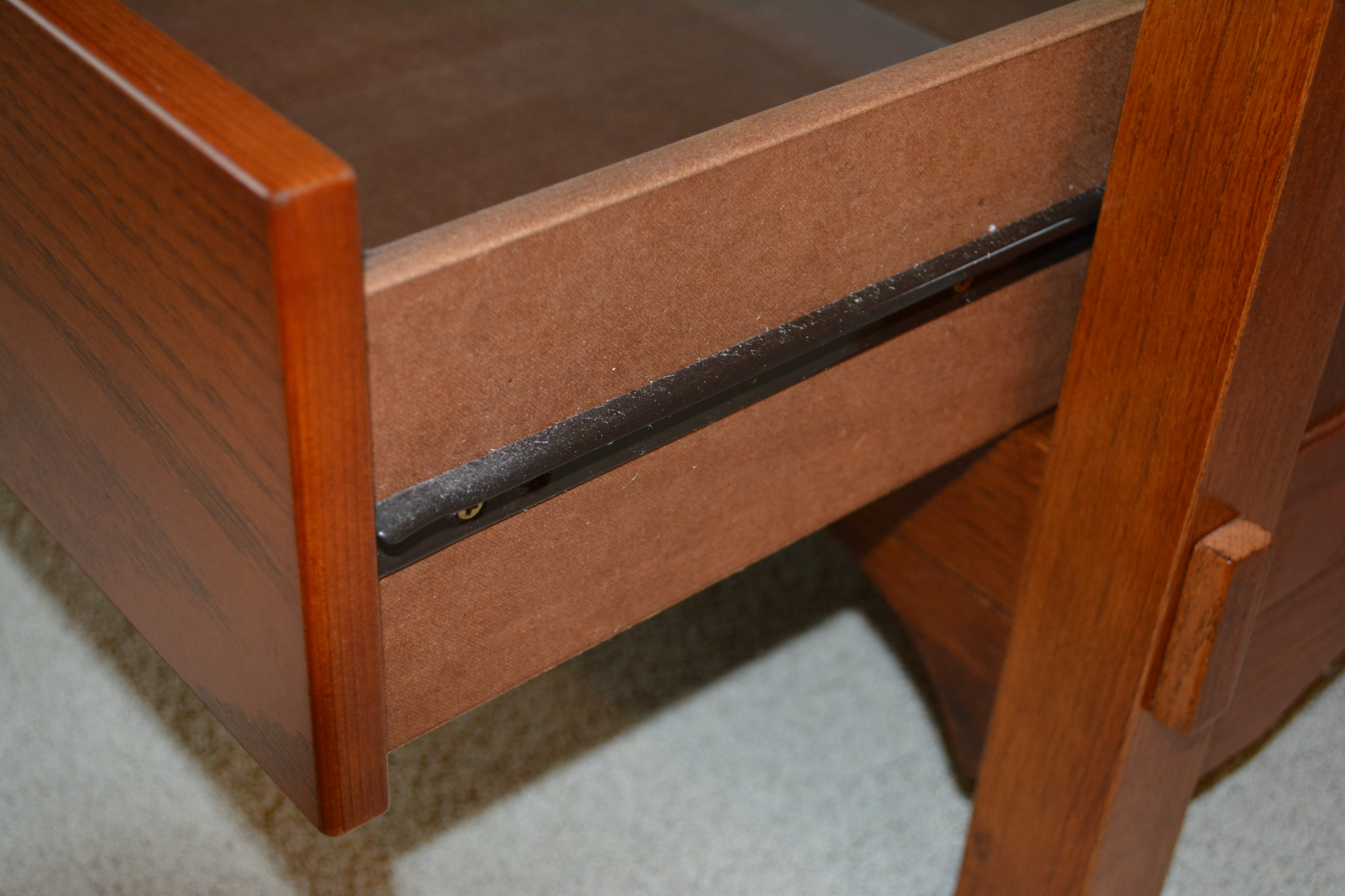 Contemporary Mission Style Side Table