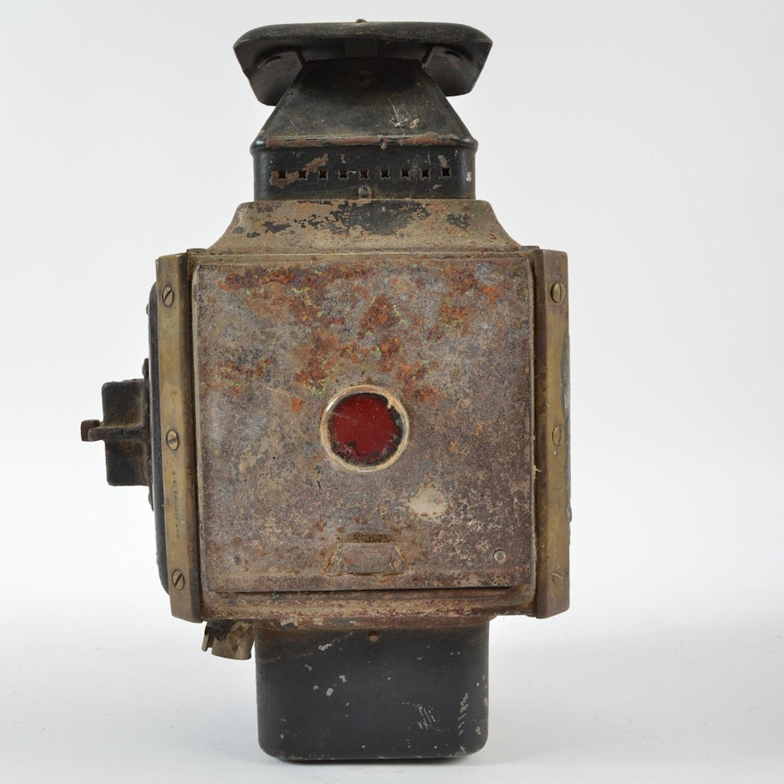 Antique Automobile Side Lamp