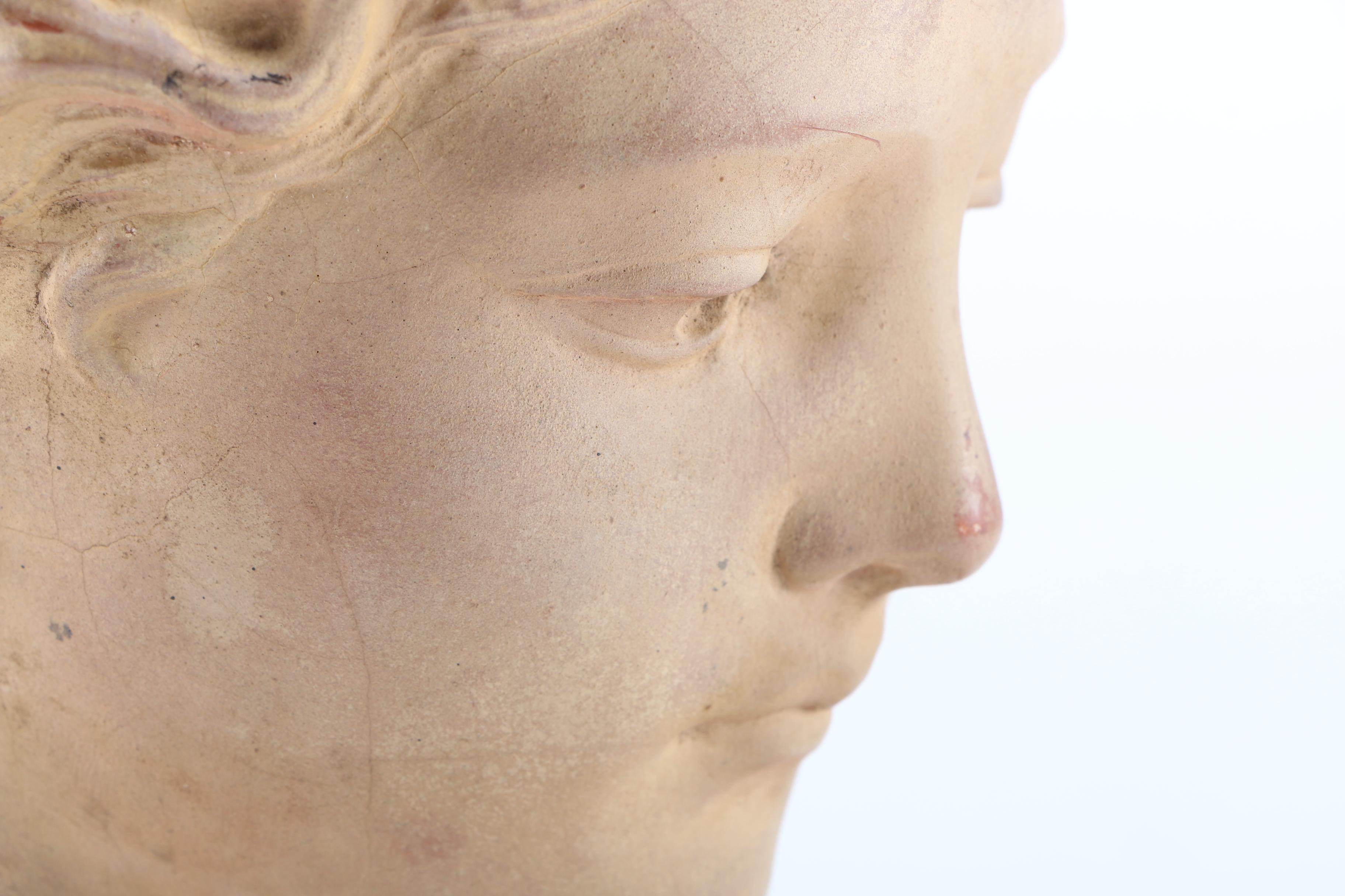 After Antonio Garella Plaster Reproduction "Poesie"