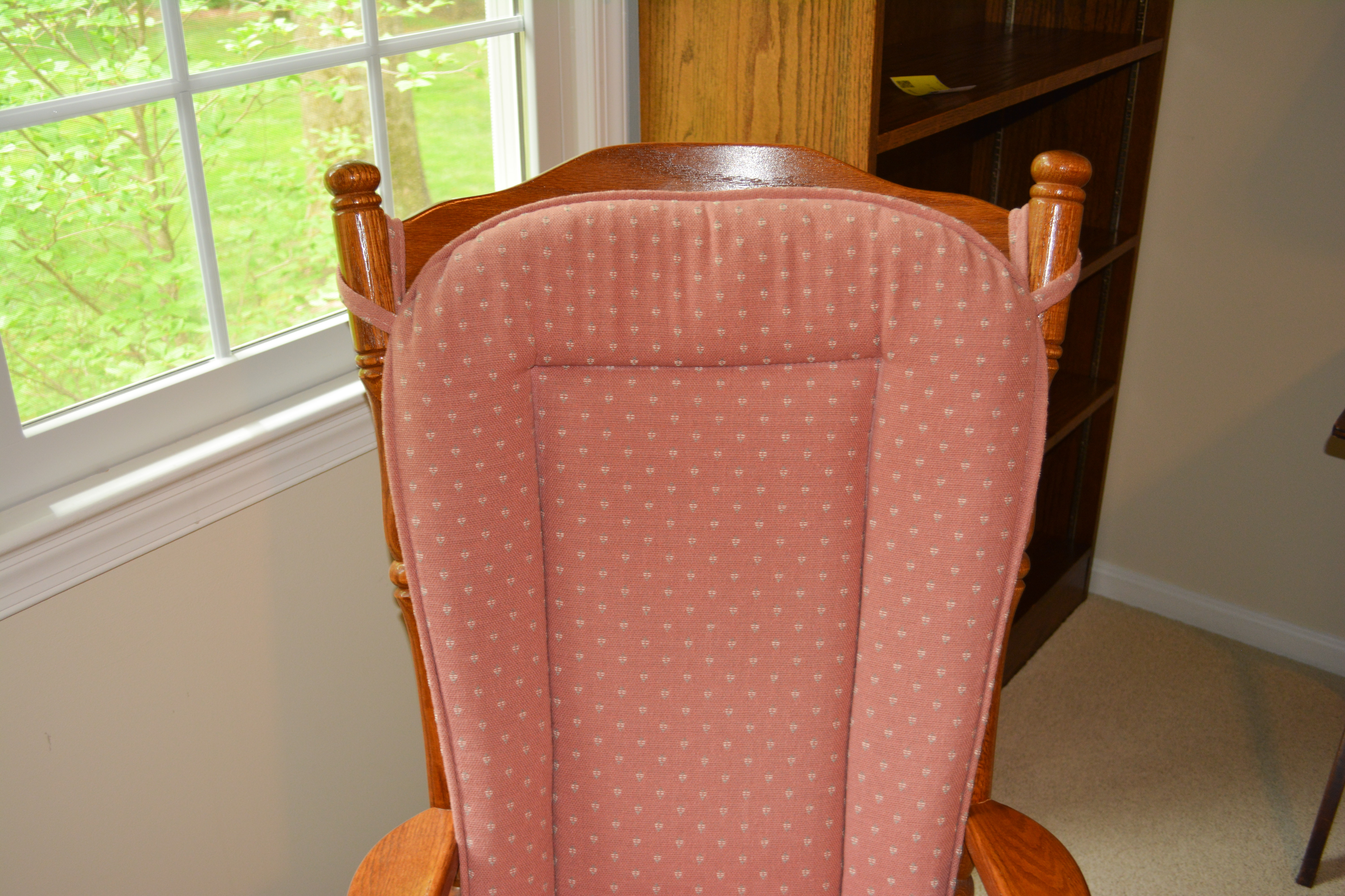 Contemporary Rocker Glider With Ottoman