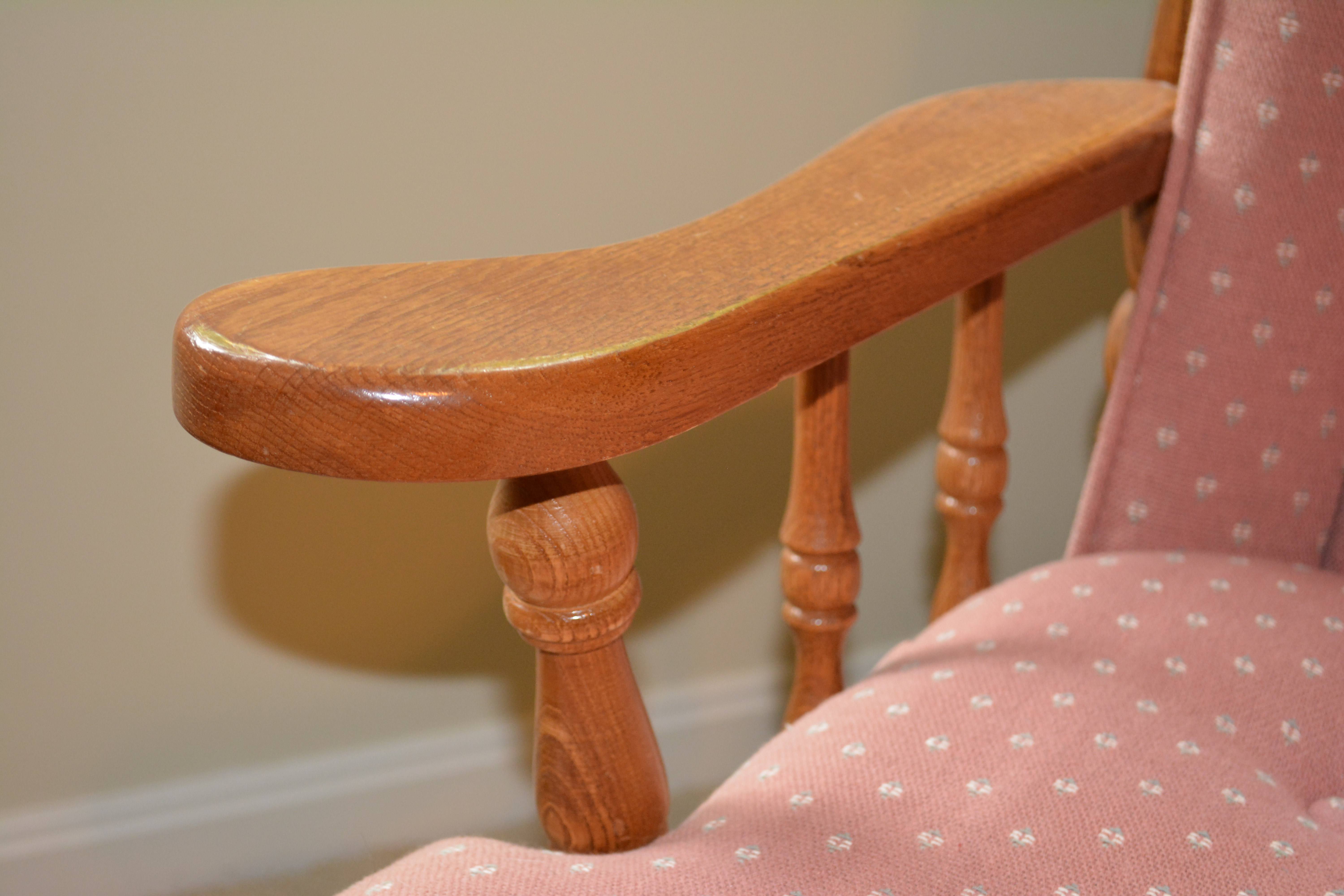 Contemporary Rocker Glider With Ottoman