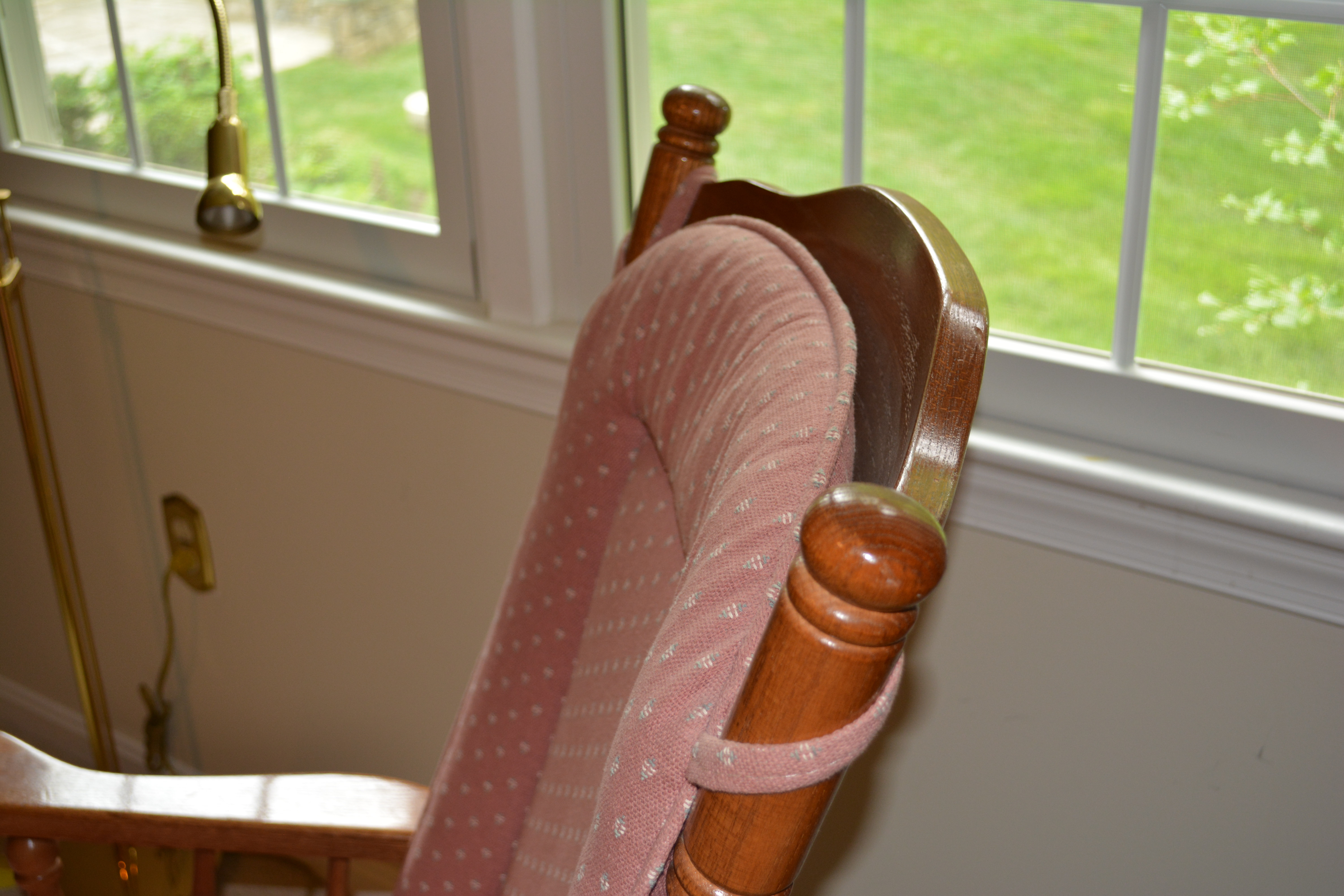 Contemporary Rocker Glider With Ottoman