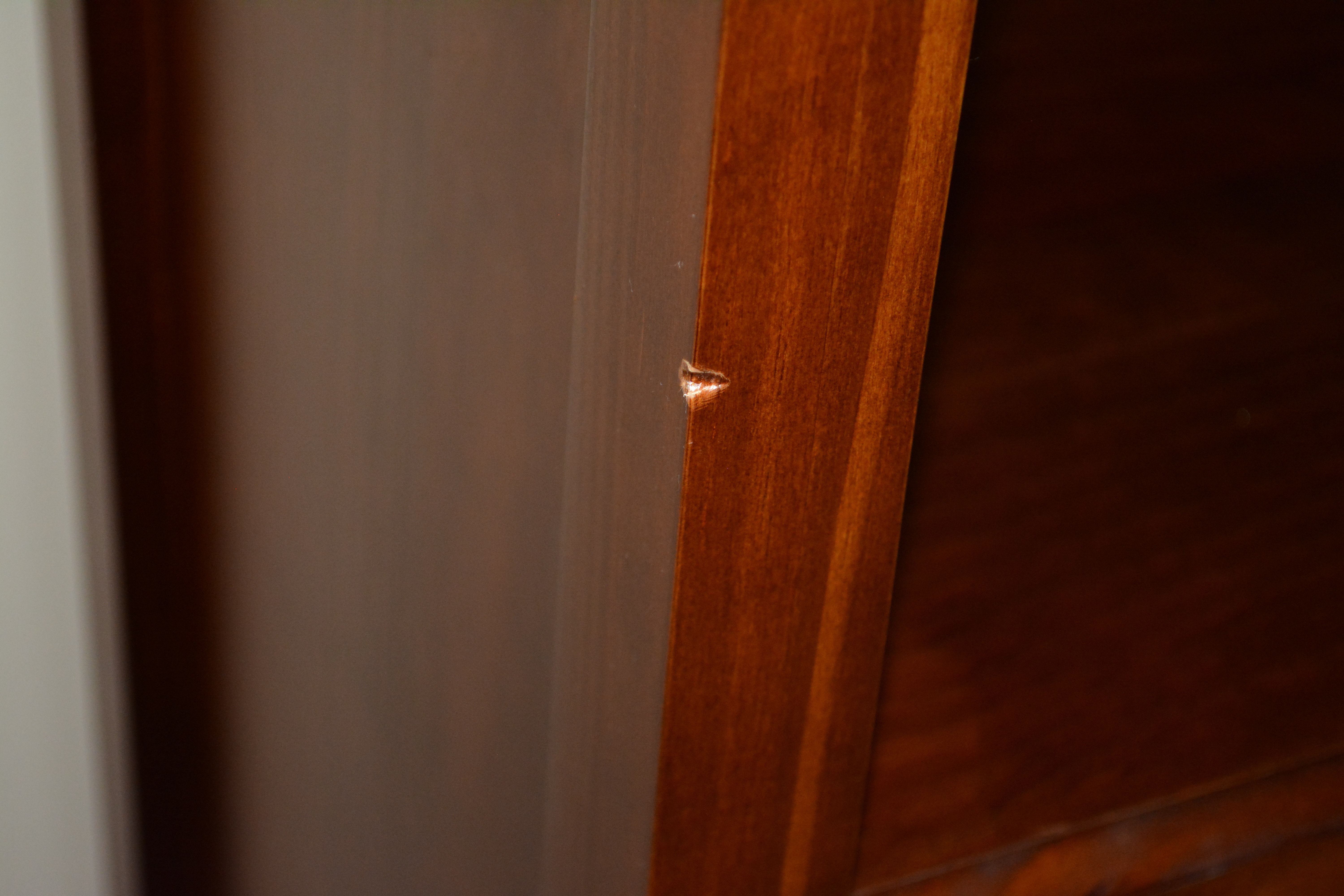 Contemporary Five-Shelf Bookcase