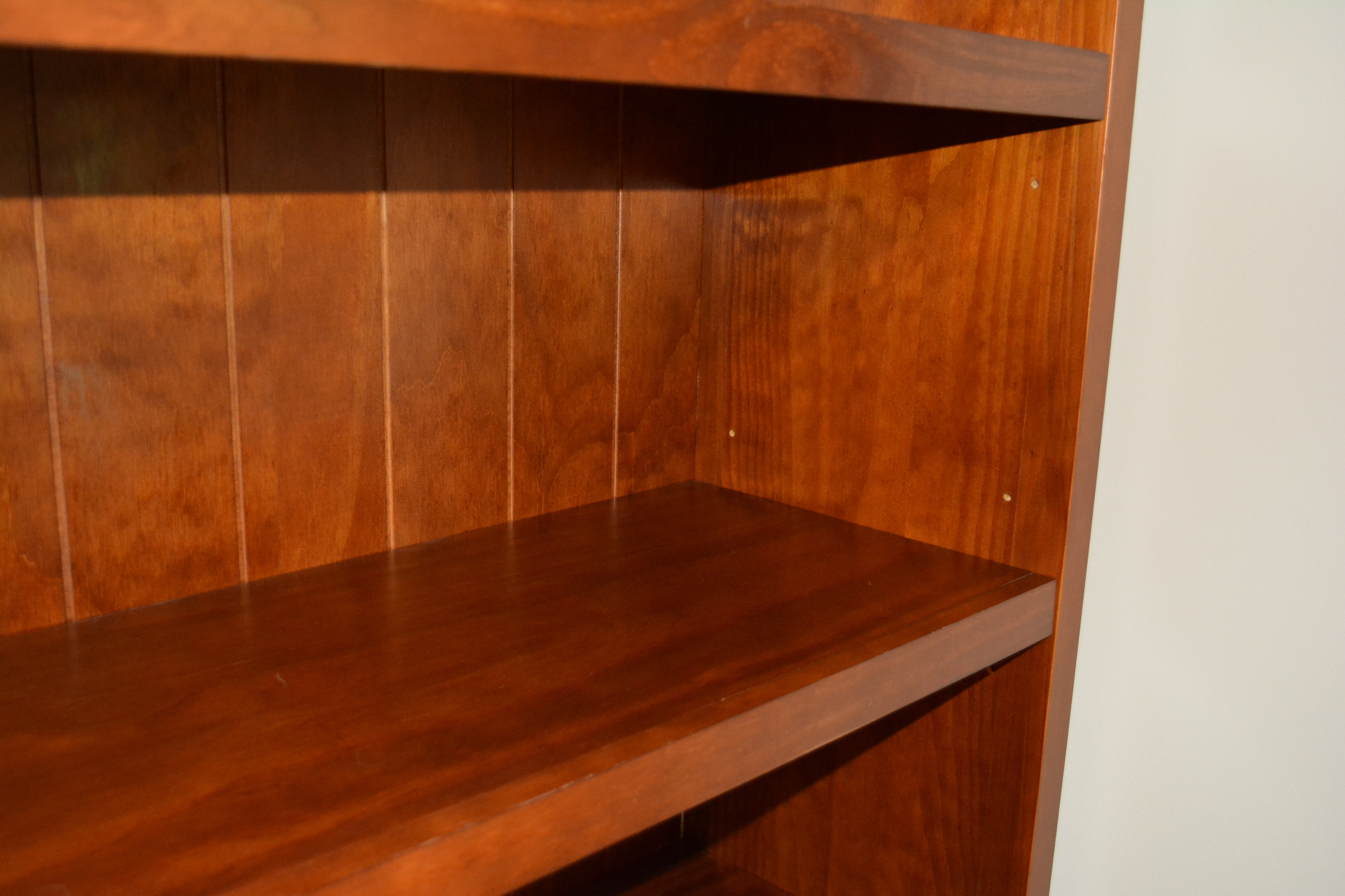 Contemporary Five-Shelf Bookcase