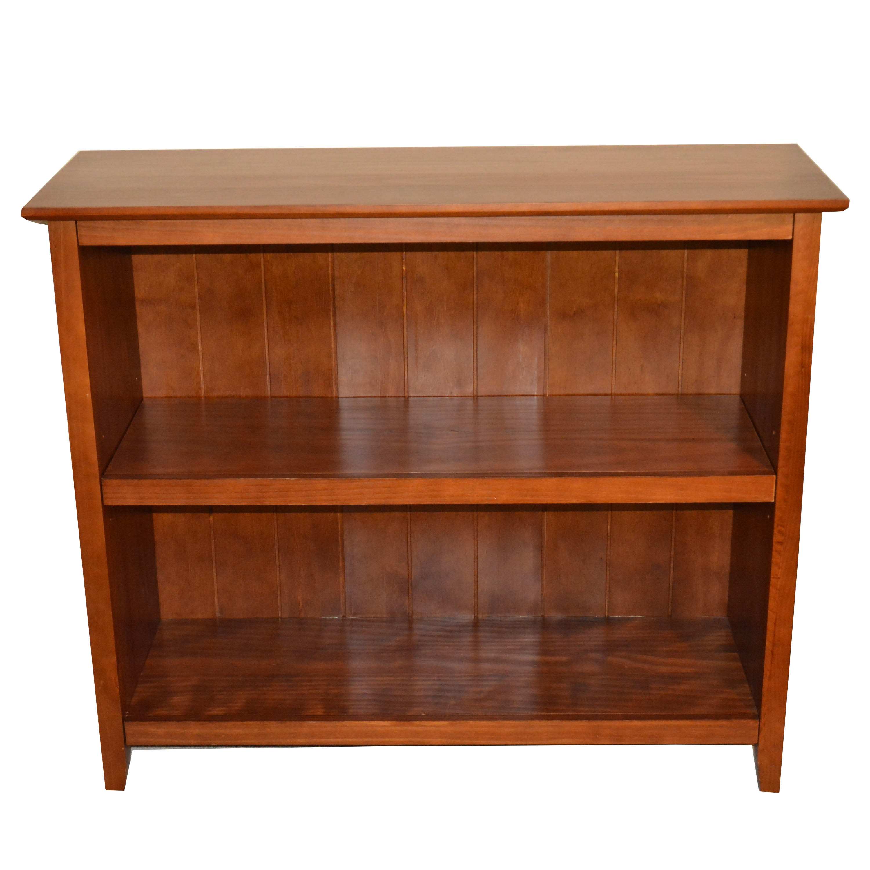 Contemporary Two-Shelf Bookcase