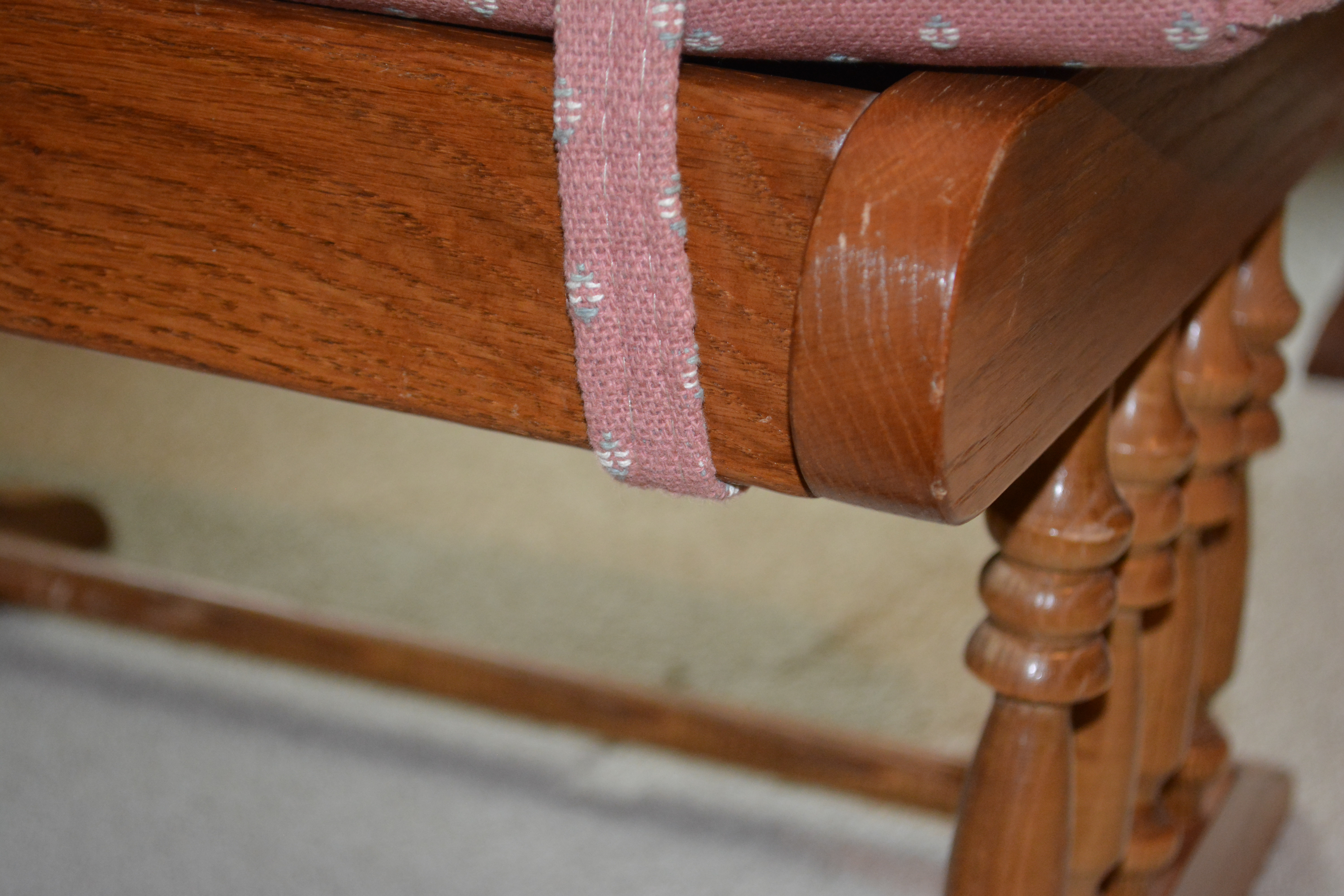 Contemporary Rocker Glider With Ottoman