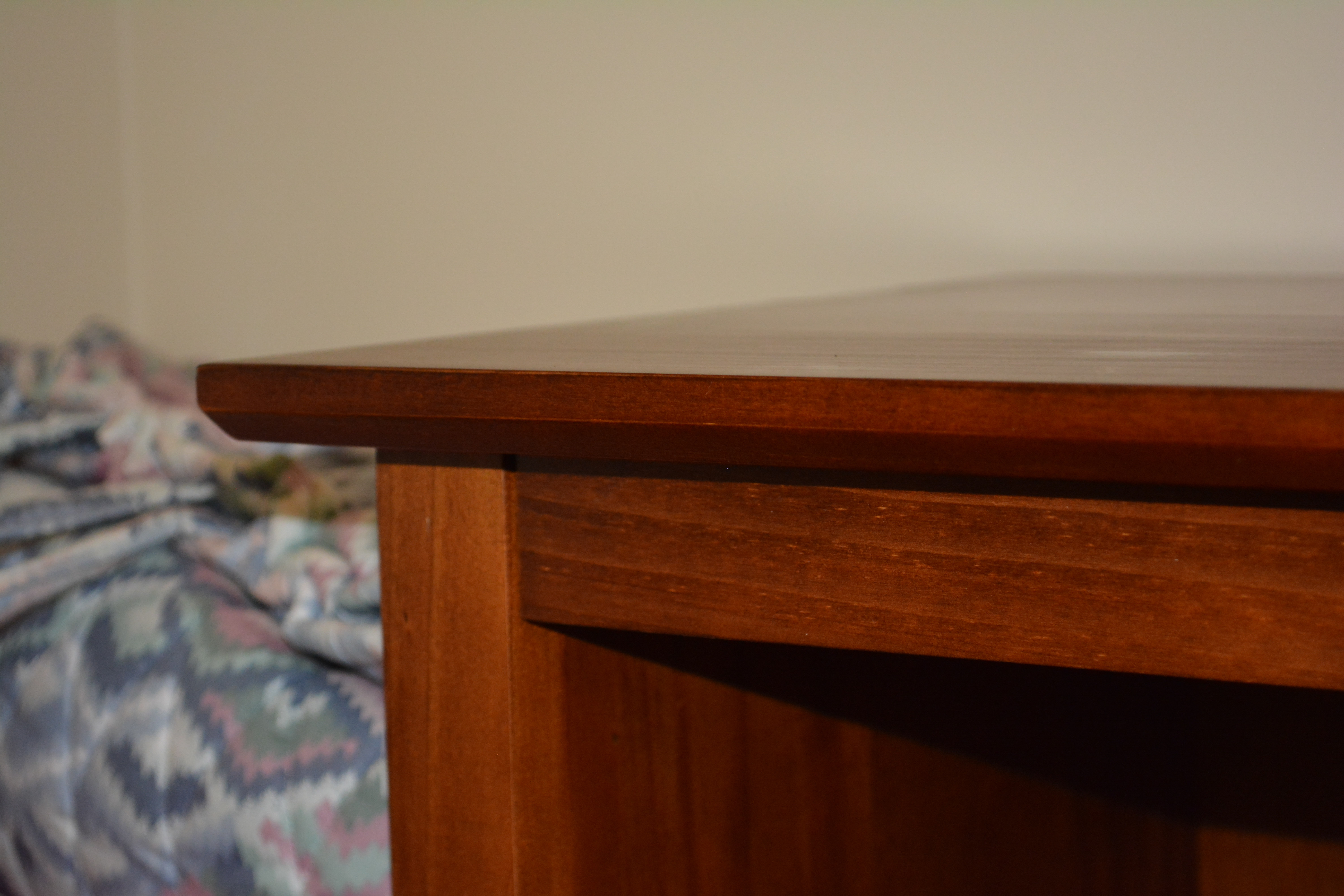 Contemporary Two-Shelf Bookcase