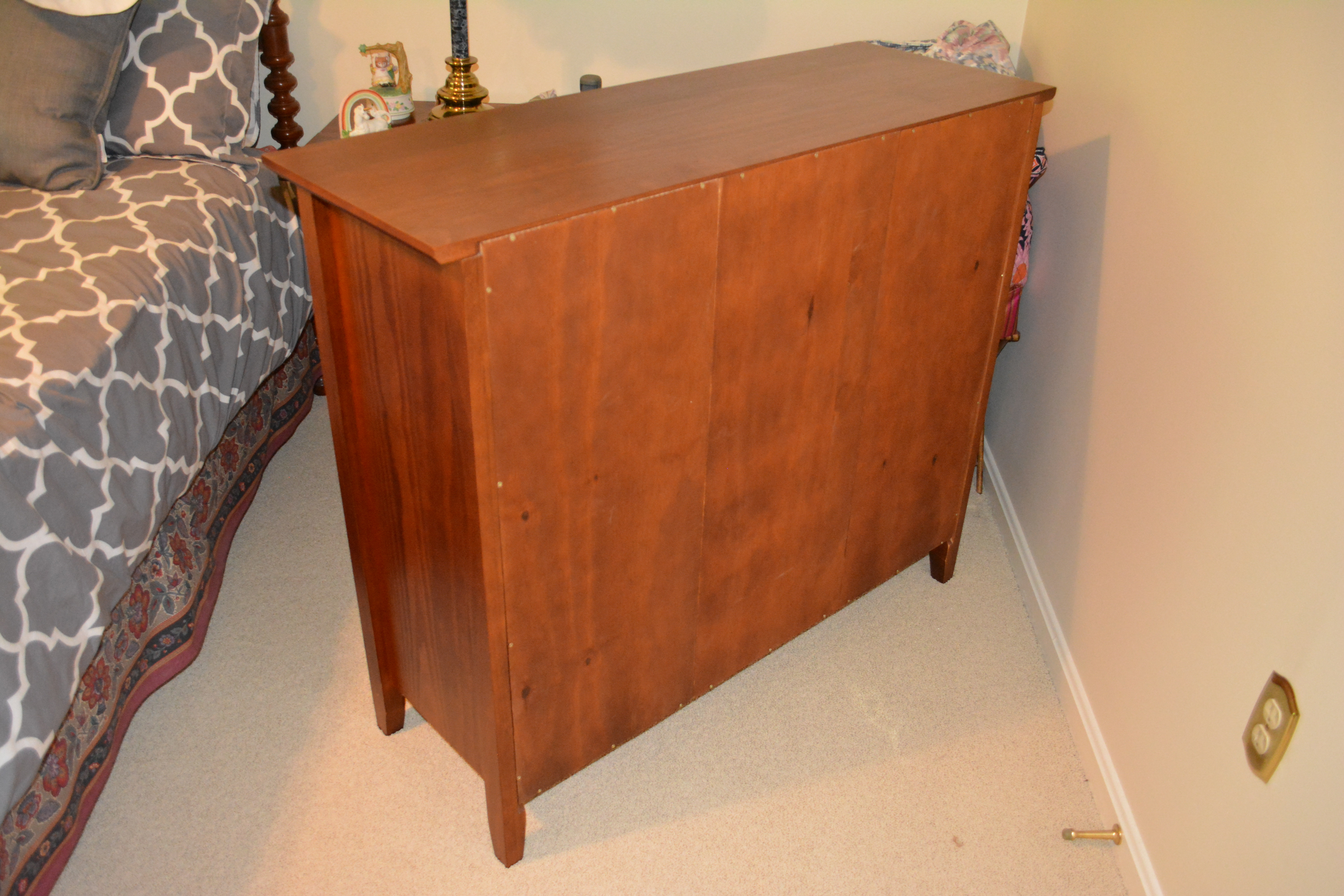 Contemporary Two-Shelf Bookcase