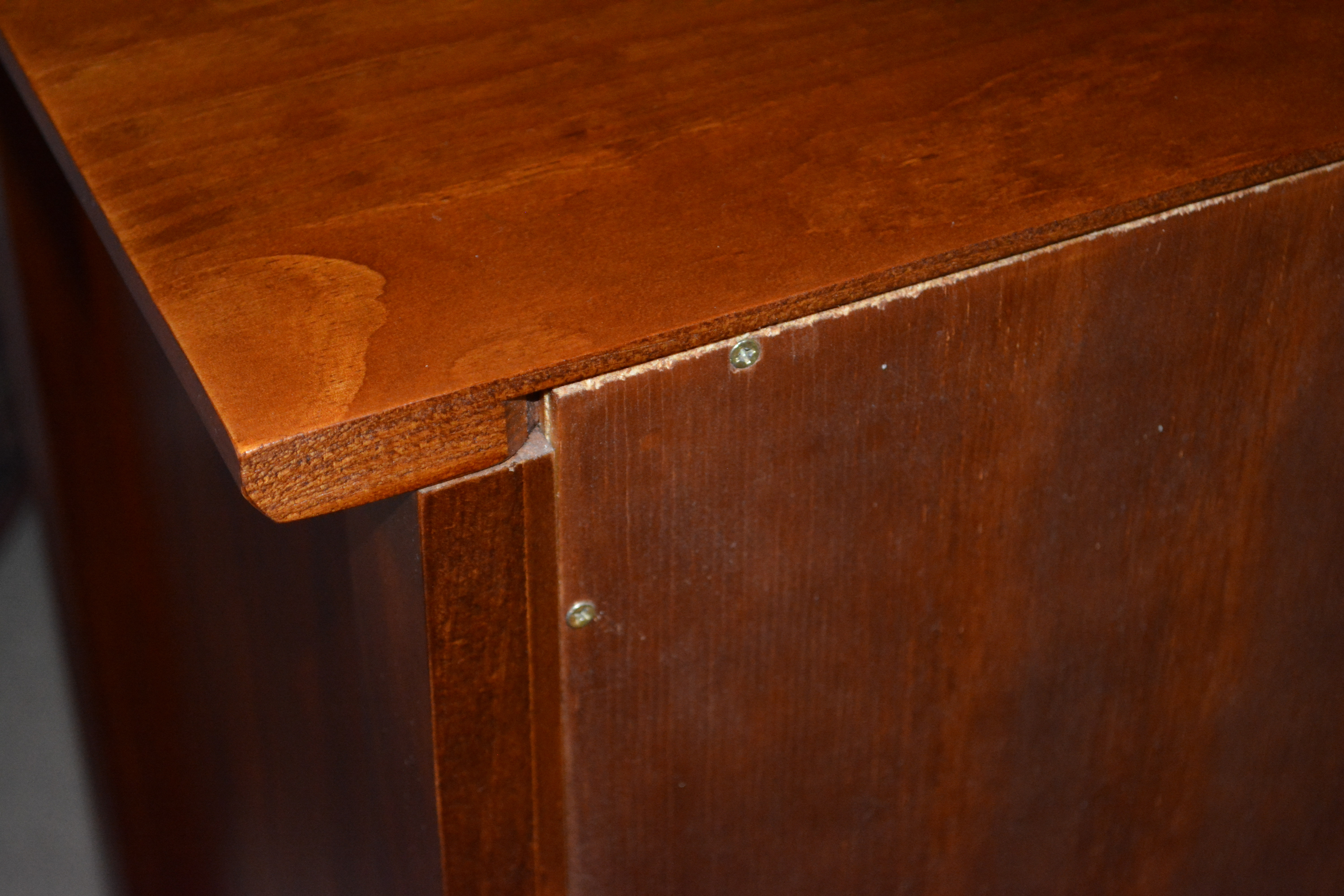 Contemporary Two-Shelf Bookcase