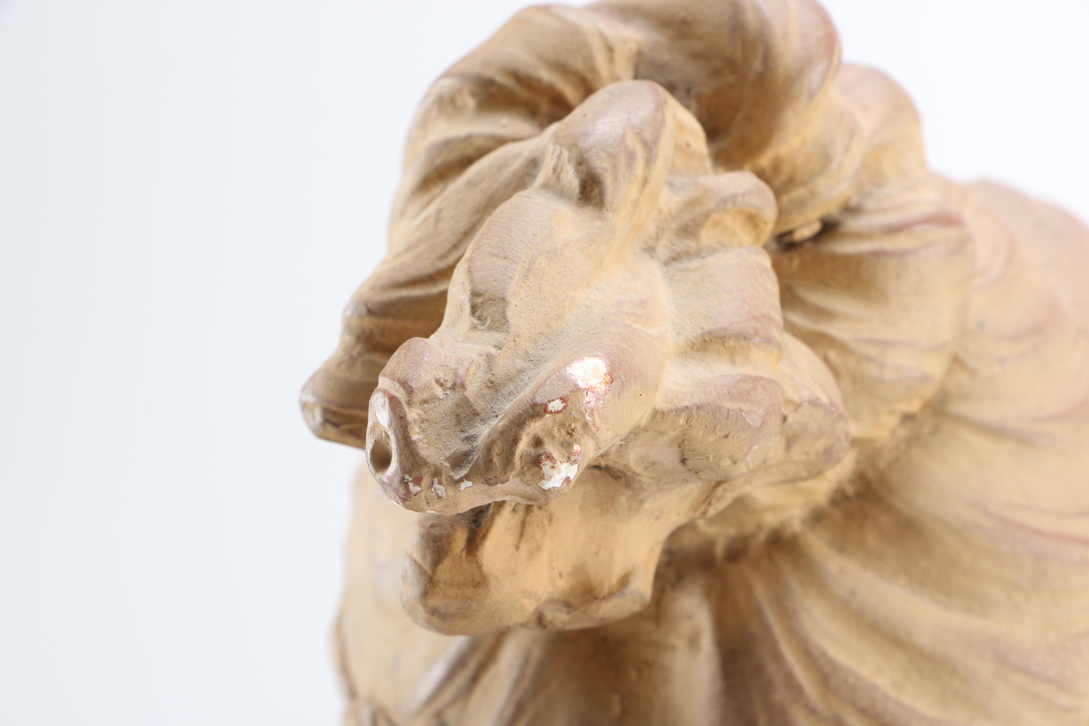 After Antonio Garella Plaster Reproduction "Poesie"