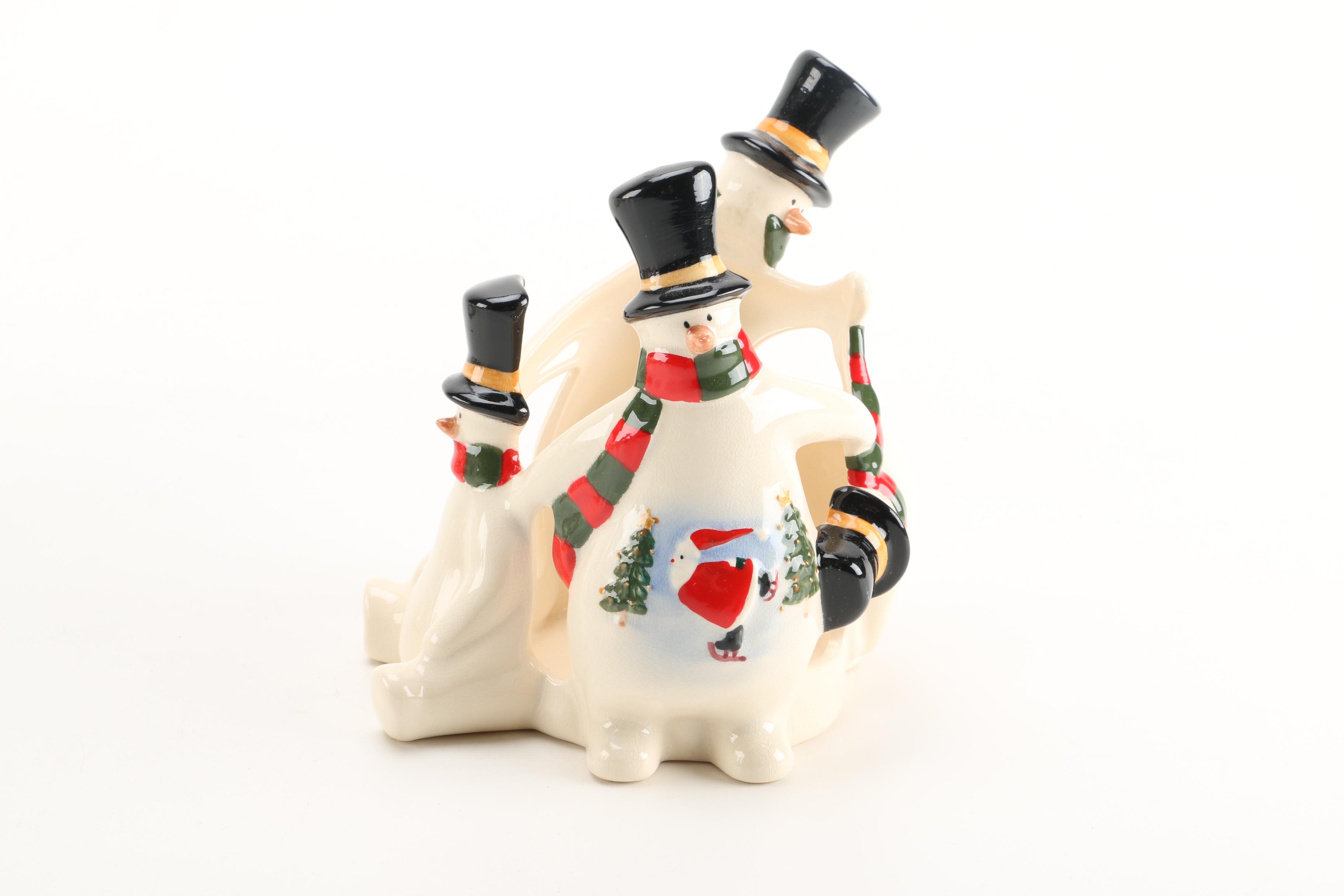 Collection of Candles and Candle Holders