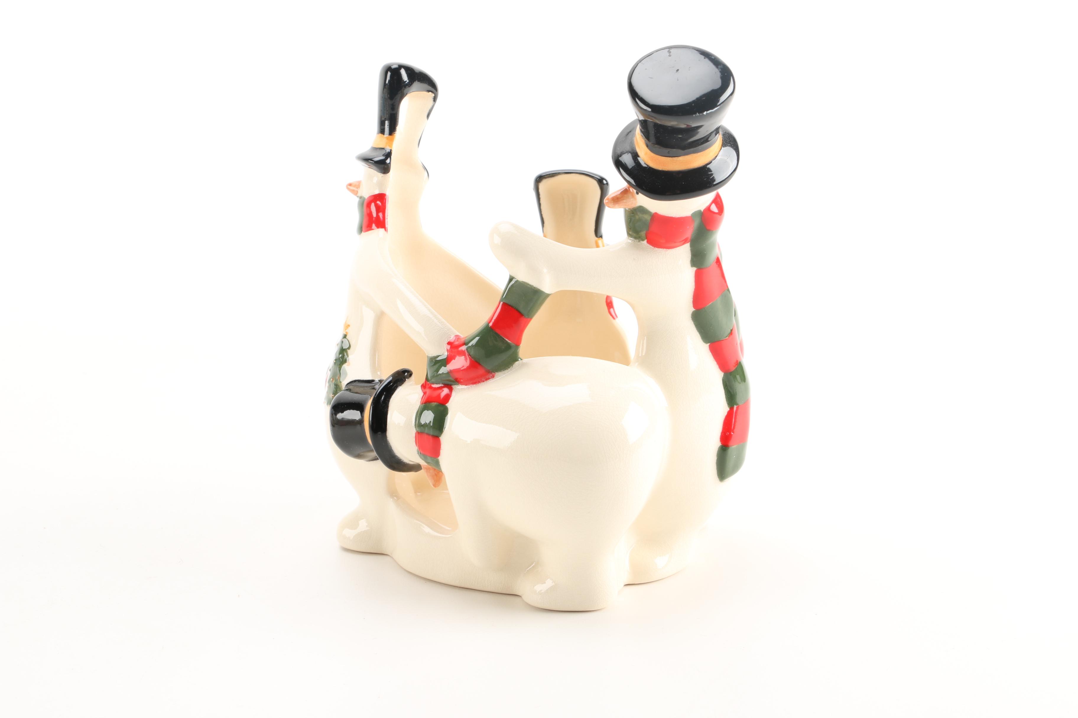 Collection of Candles and Candle Holders