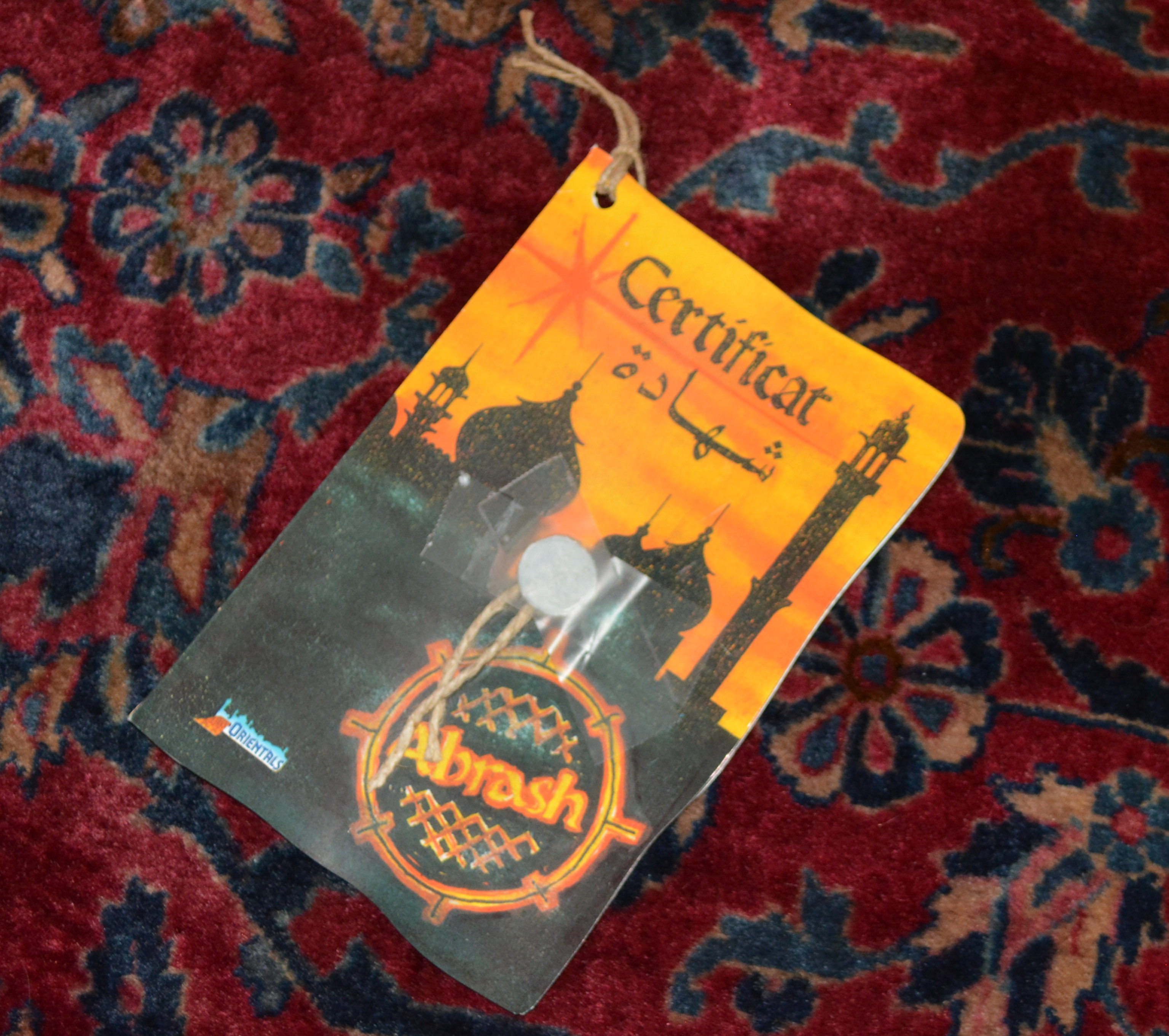 Semi-Antique Hand-Knotted Persian Area Rug