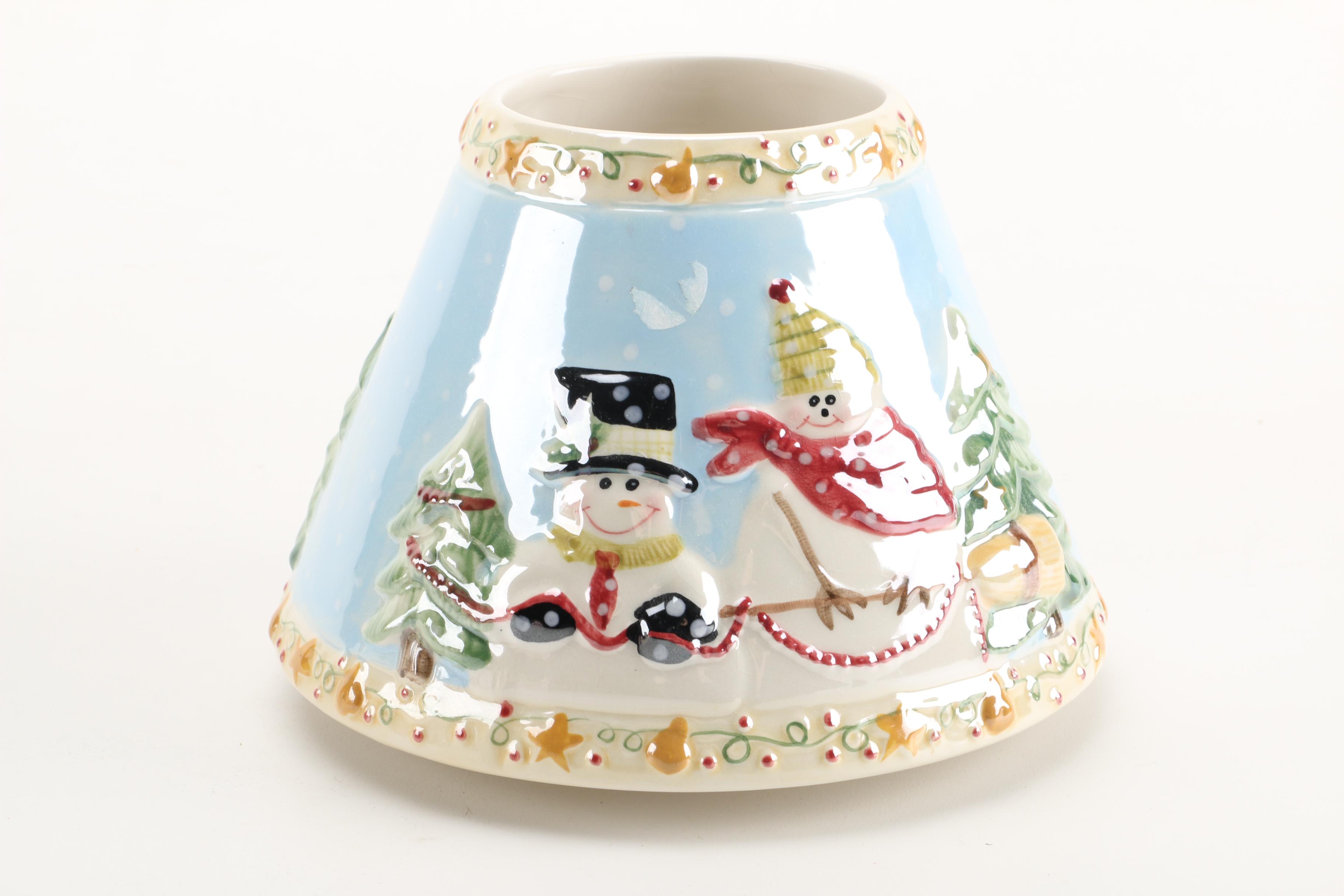 Collection of Candles and Candle Holders