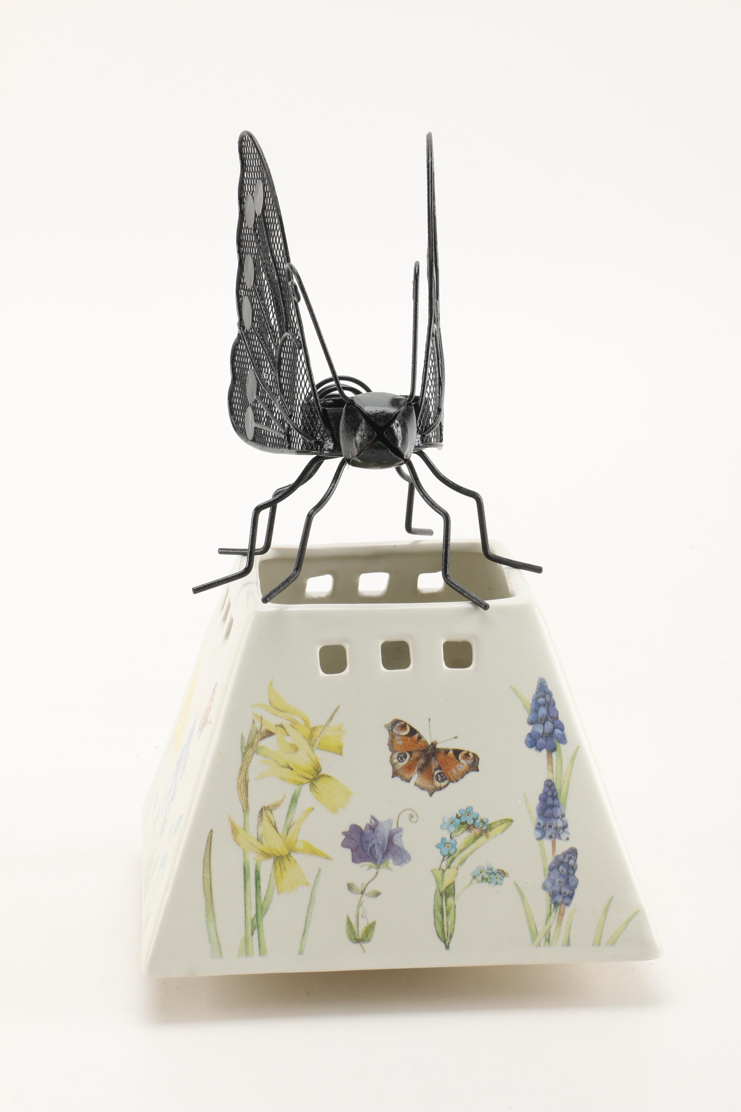 Collection of Candles and Candle Holders