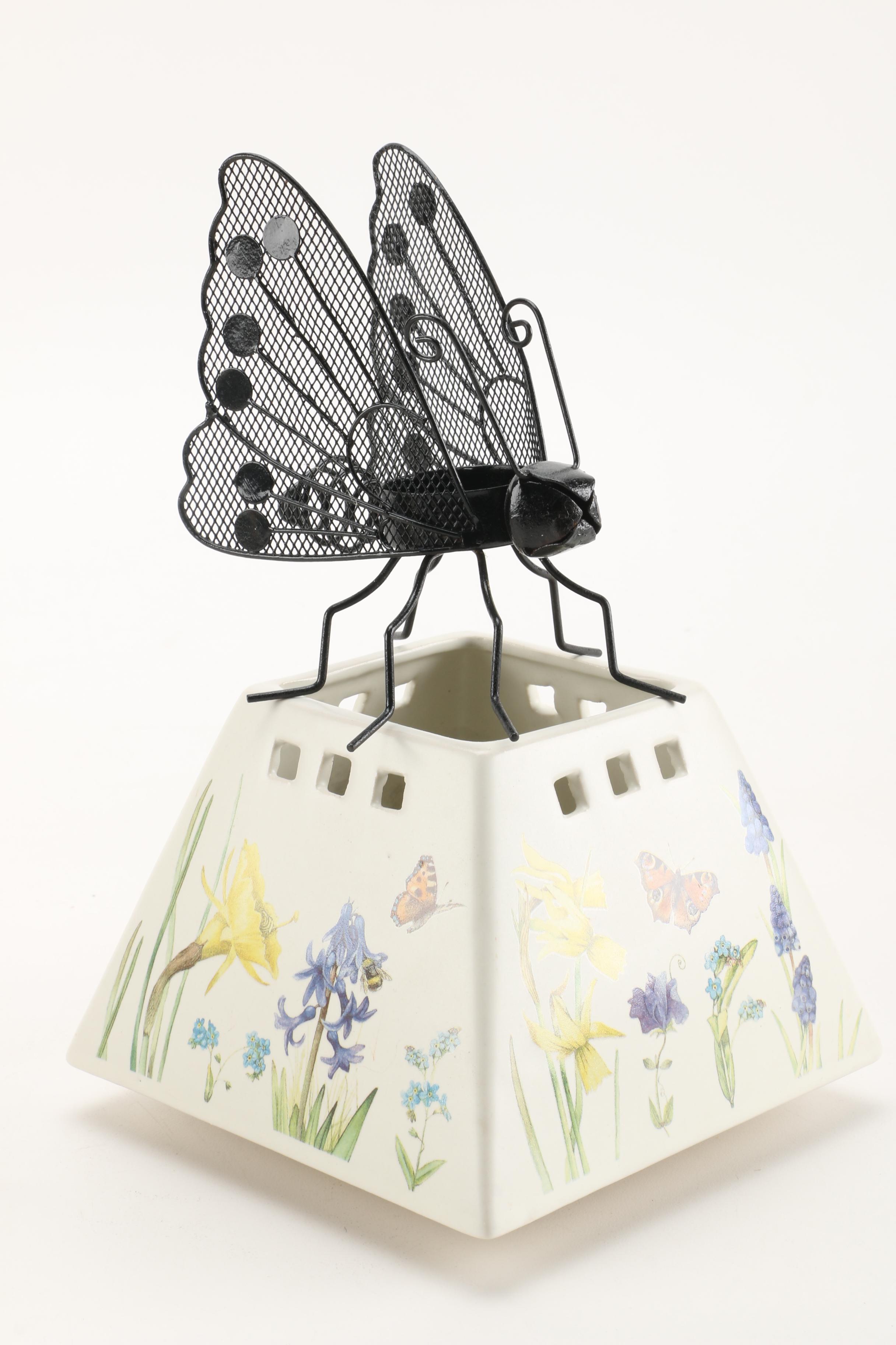 Collection of Candles and Candle Holders