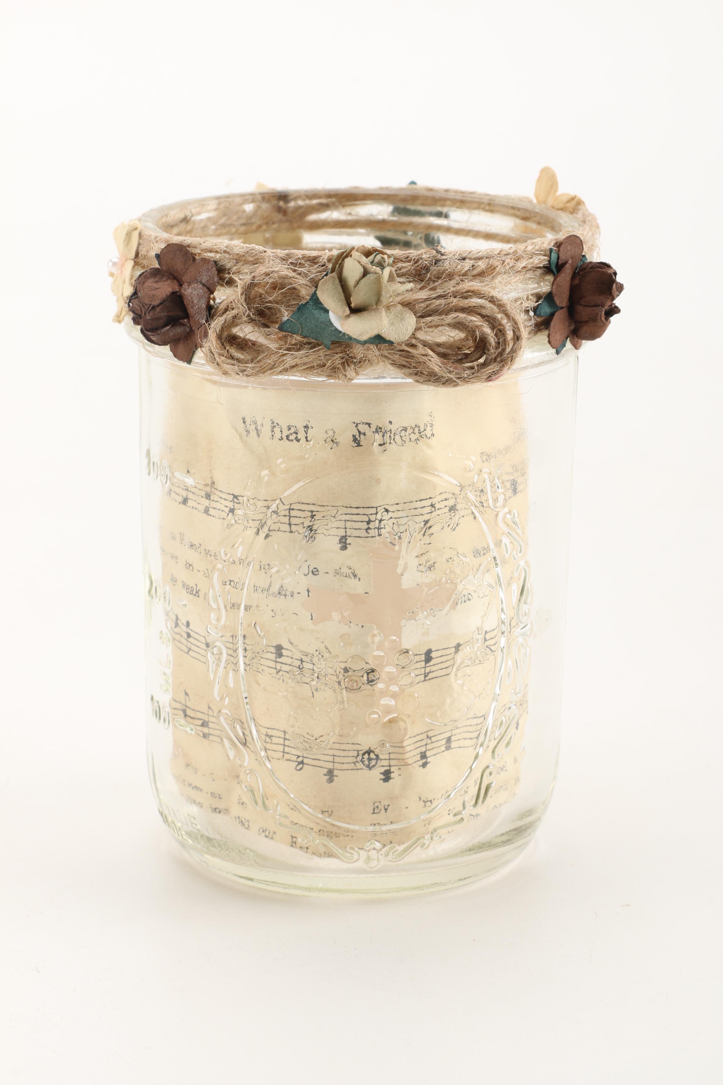 Collection of Candles and Candle Holders