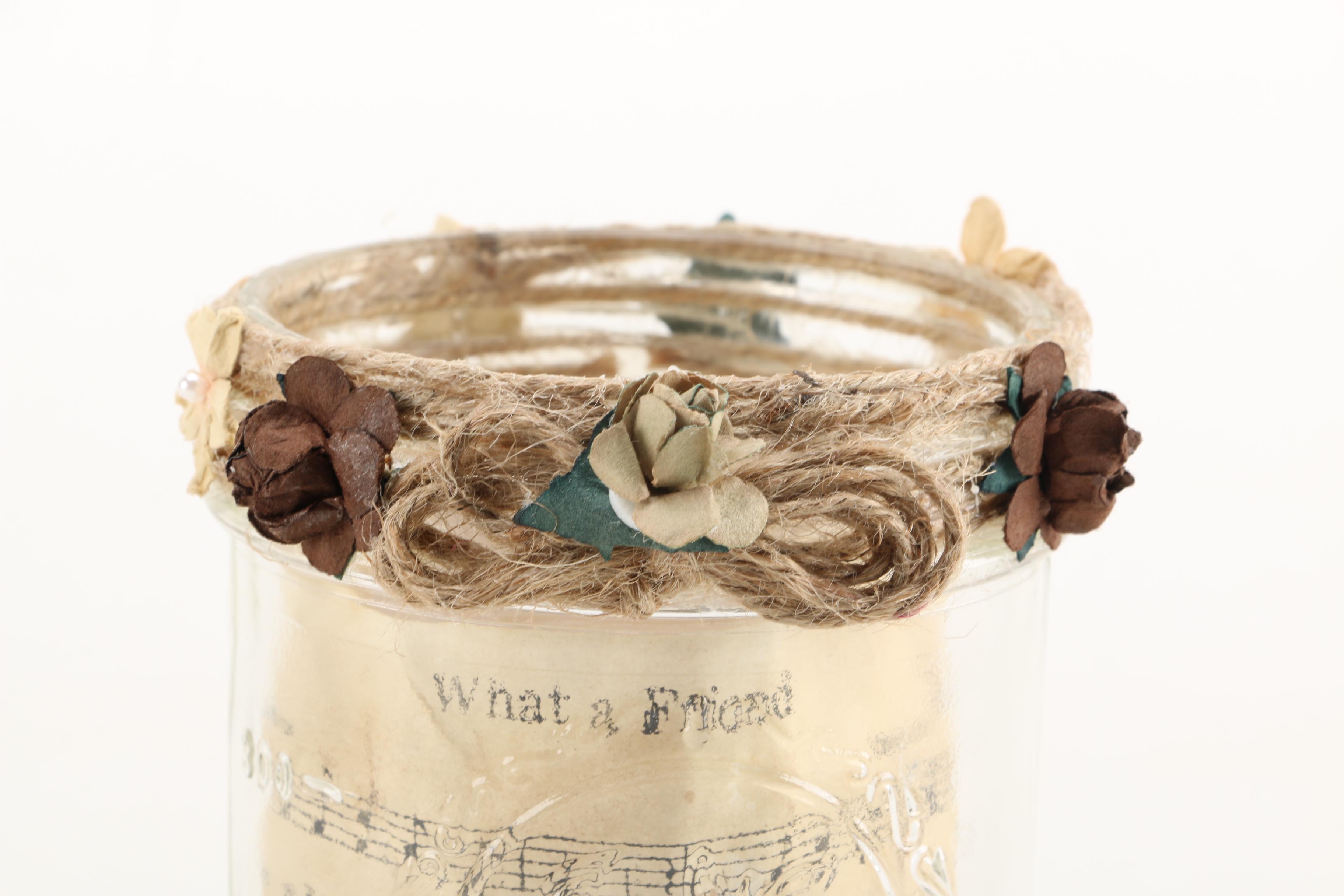 Collection of Candles and Candle Holders