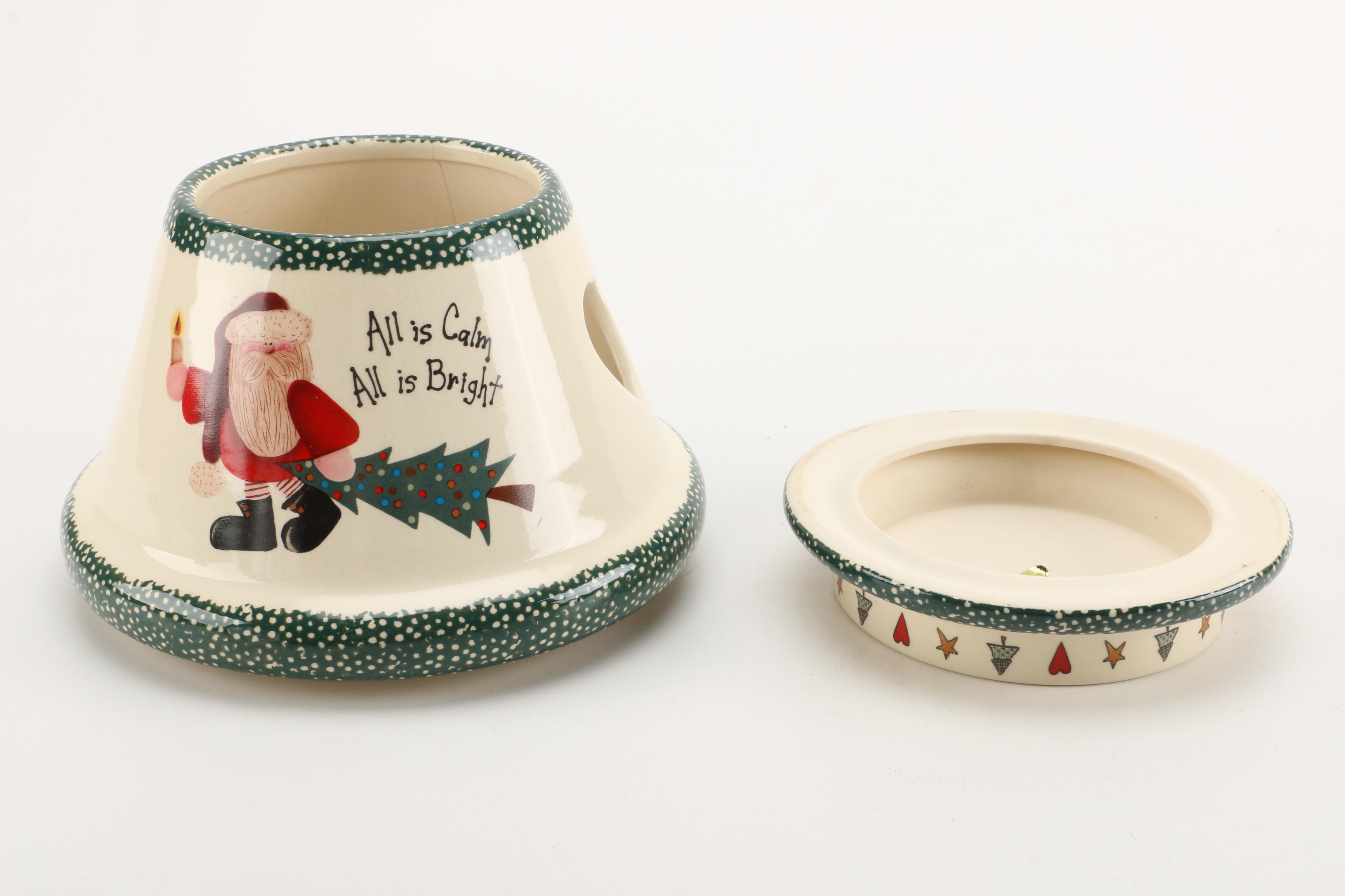 Collection of Candles and Candle Holders