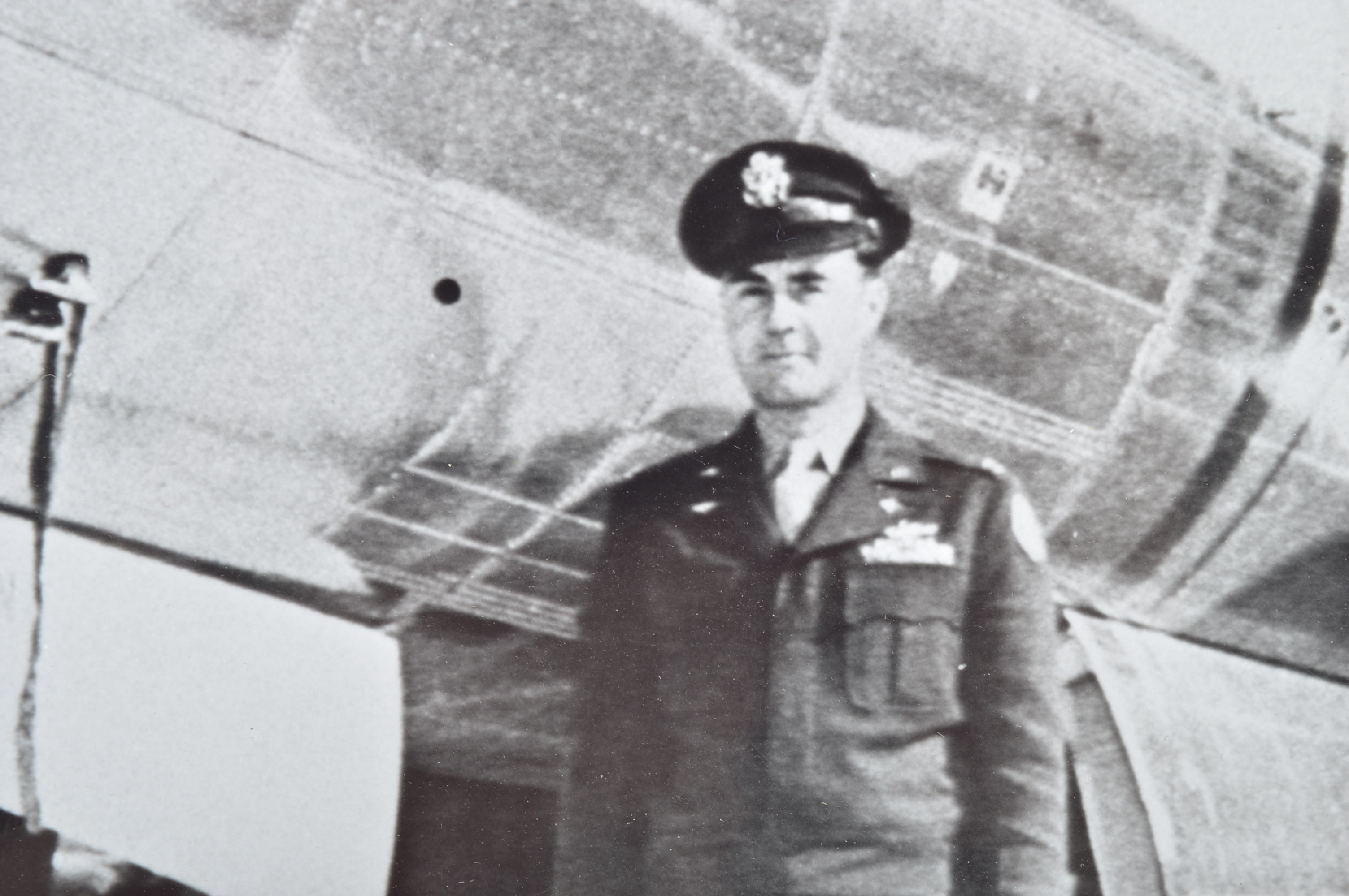 Photograph of the Enola Gay Autographed by Paul Tibbets