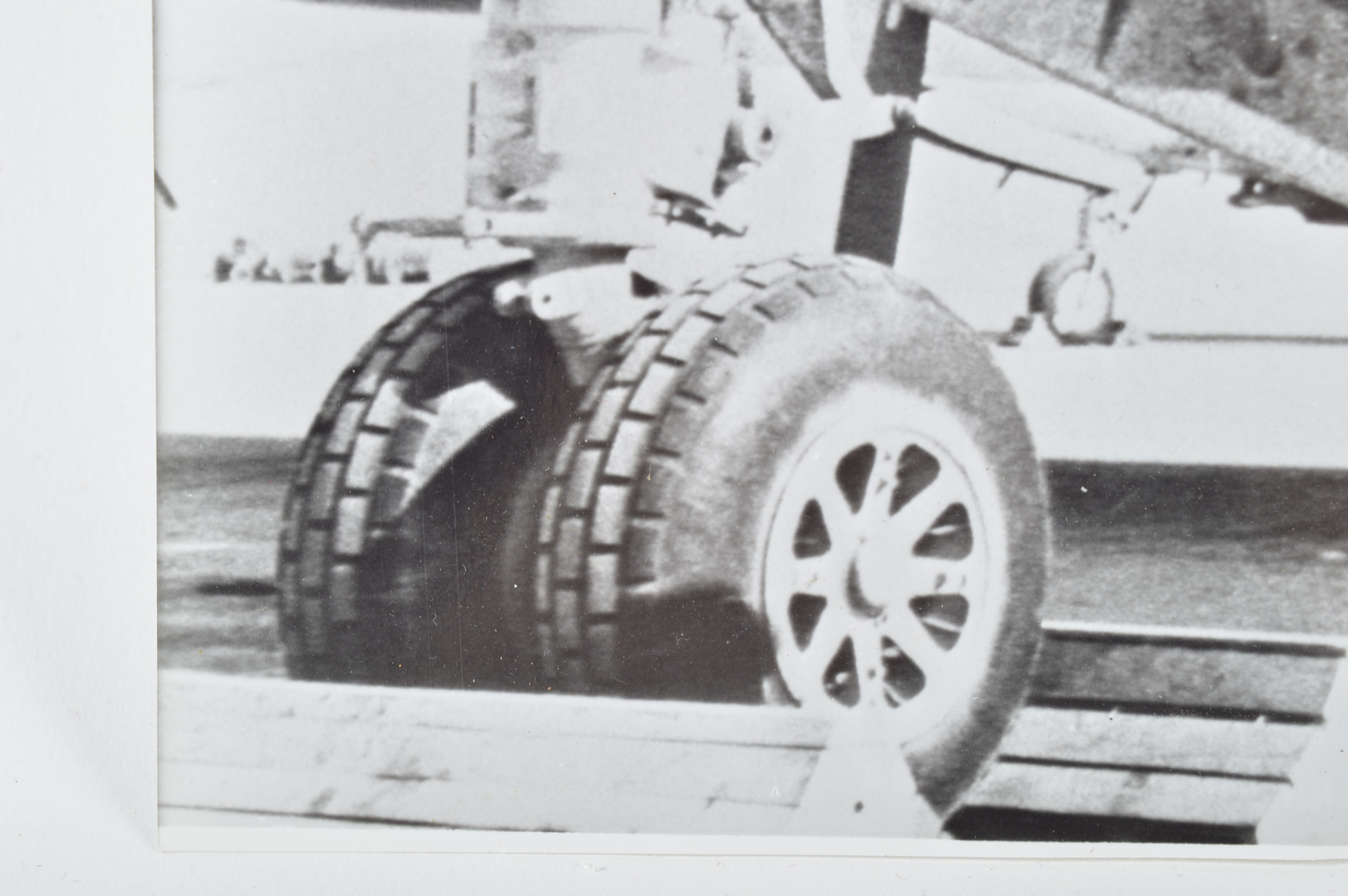 Photograph of the Enola Gay Autographed by Paul Tibbets