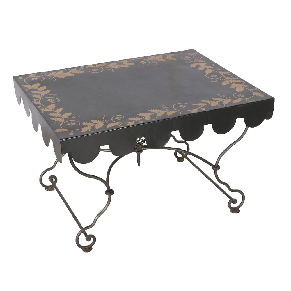 Painted Metal Table