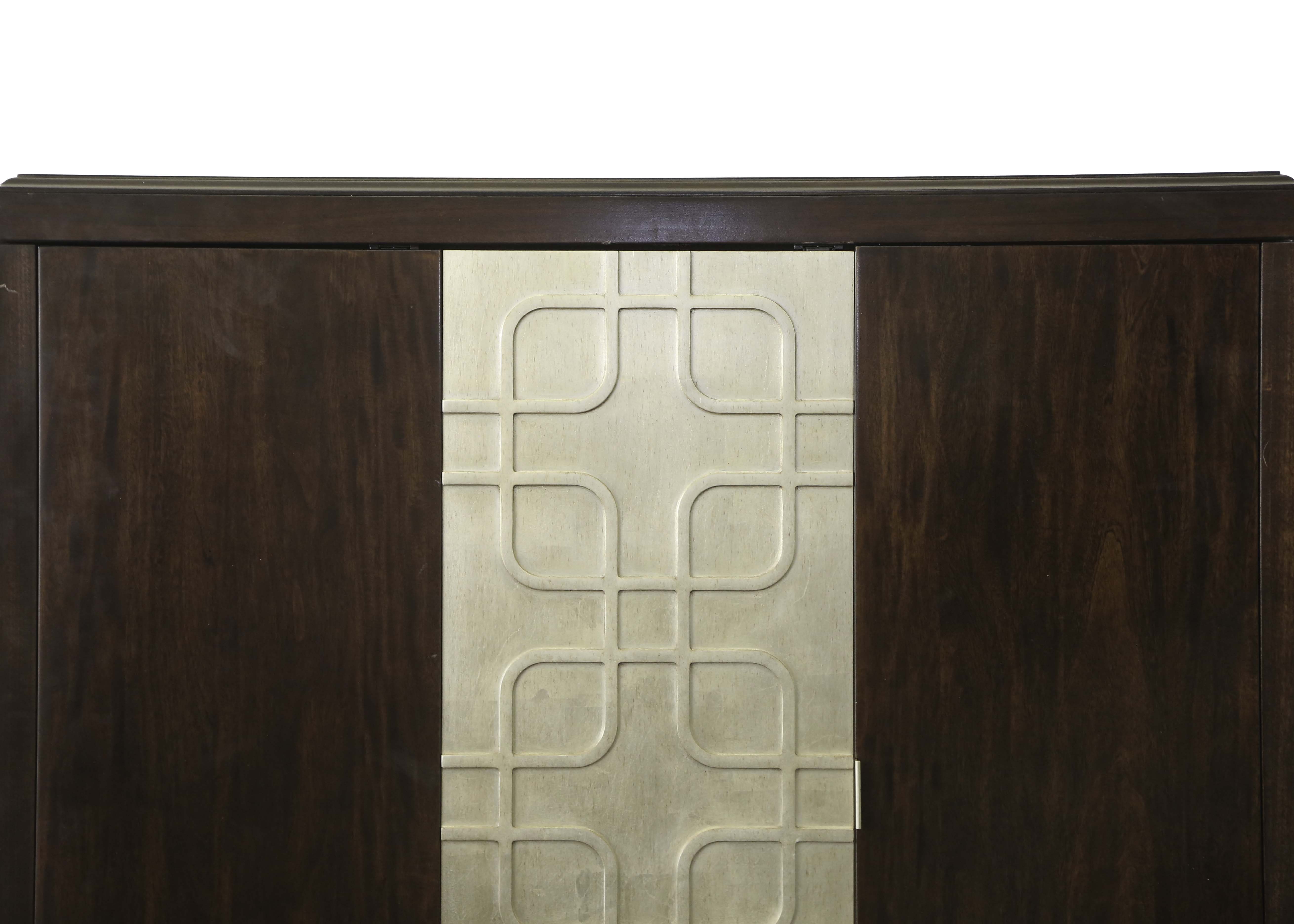 Havertys "One Park Place" Bar Cabinet and Entertainment Armoire