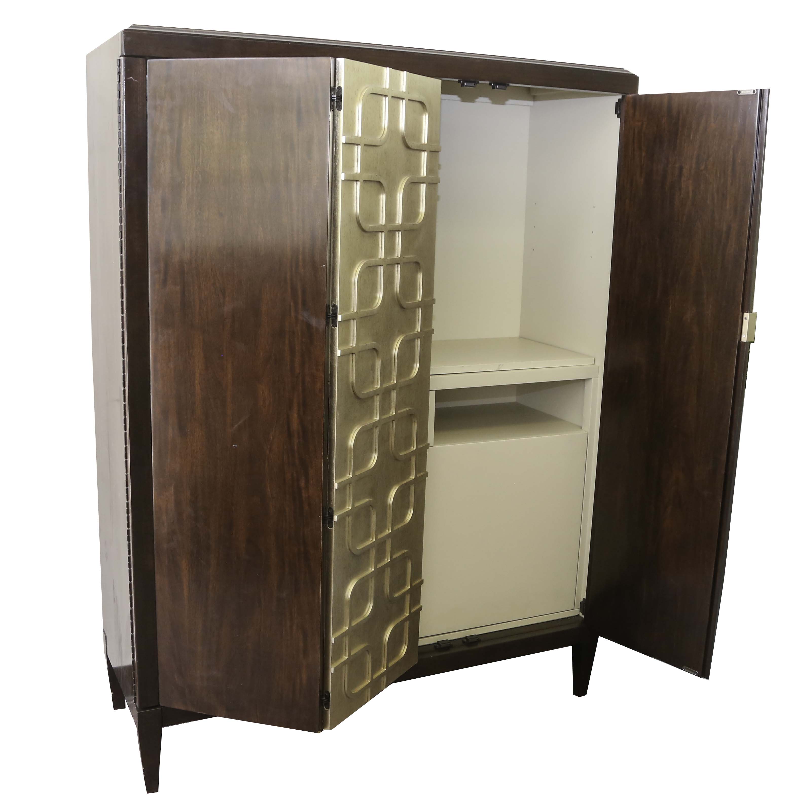 Havertys "One Park Place" Bar Cabinet and Entertainment Armoire