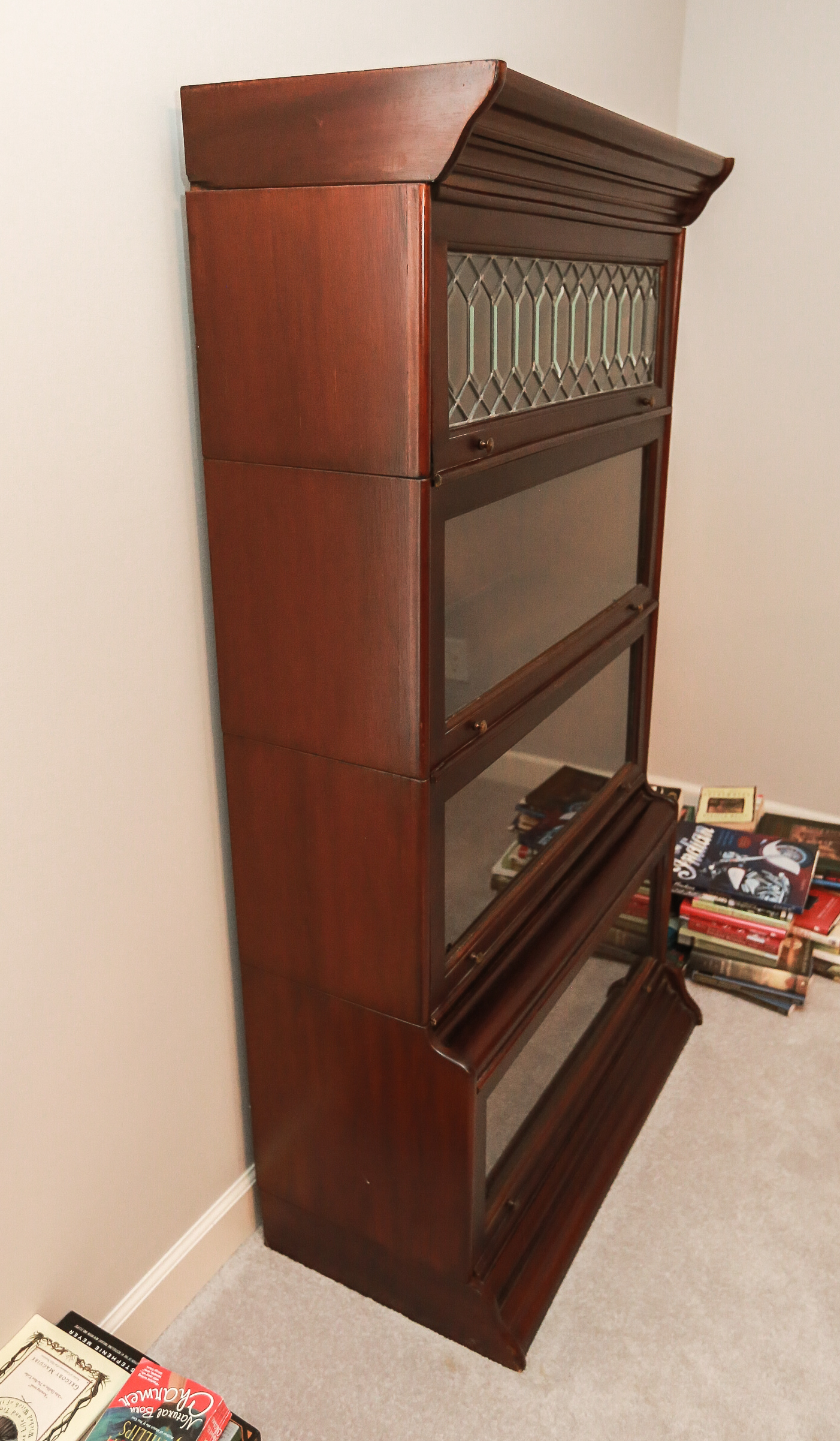 Mahogany Barrister Bookcase