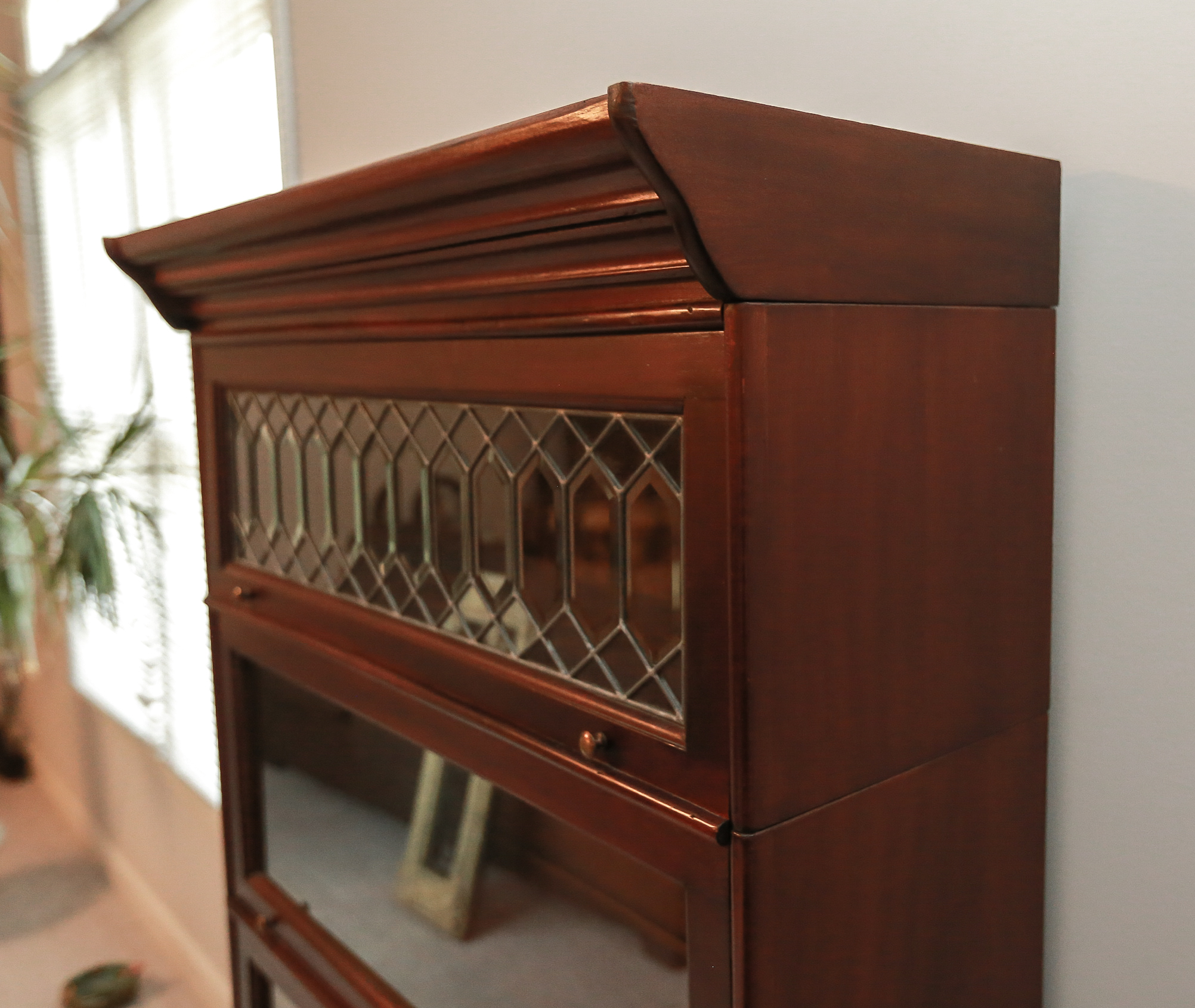 Mahogany Barrister Bookcase