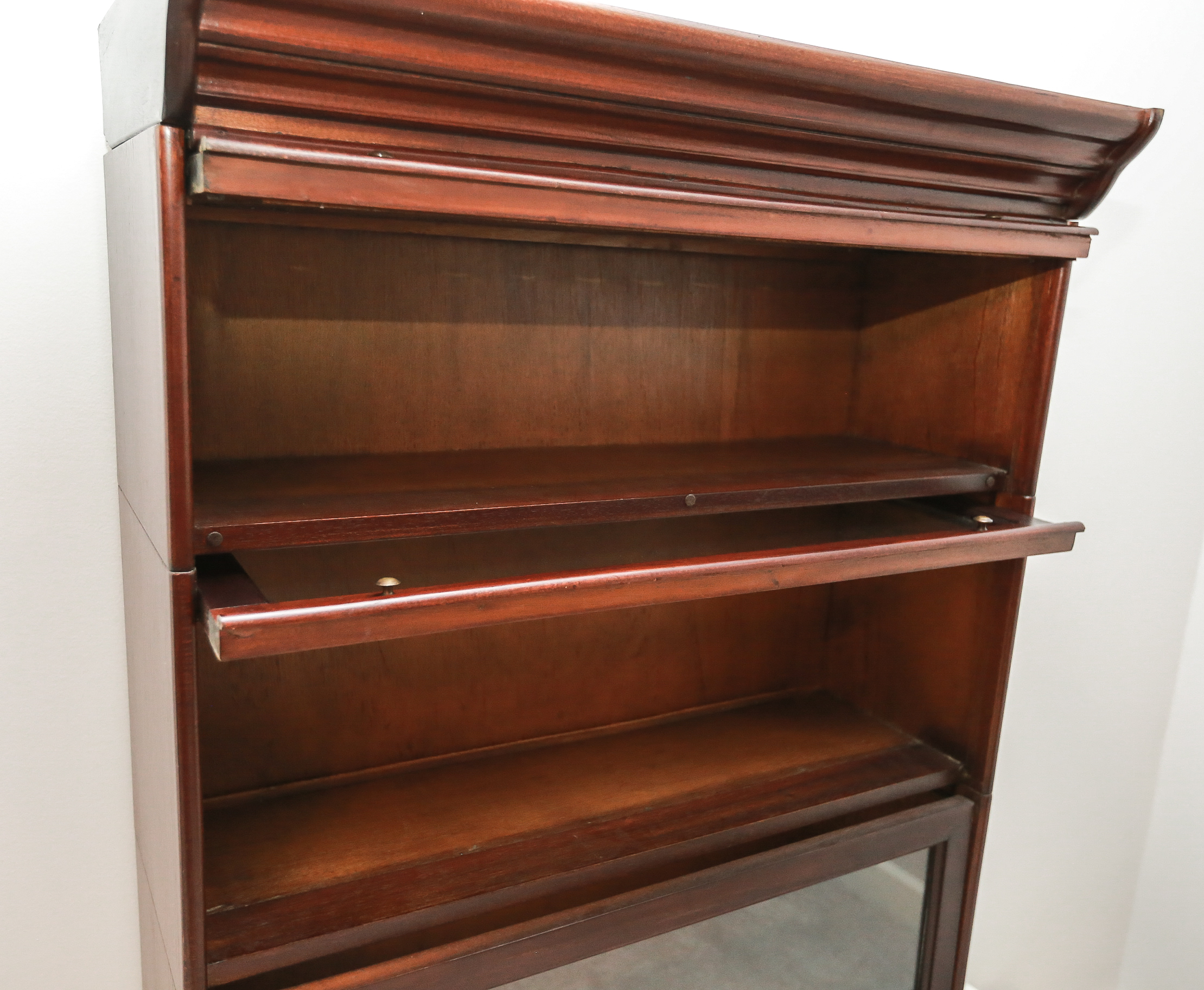 Mahogany Barrister Bookcase