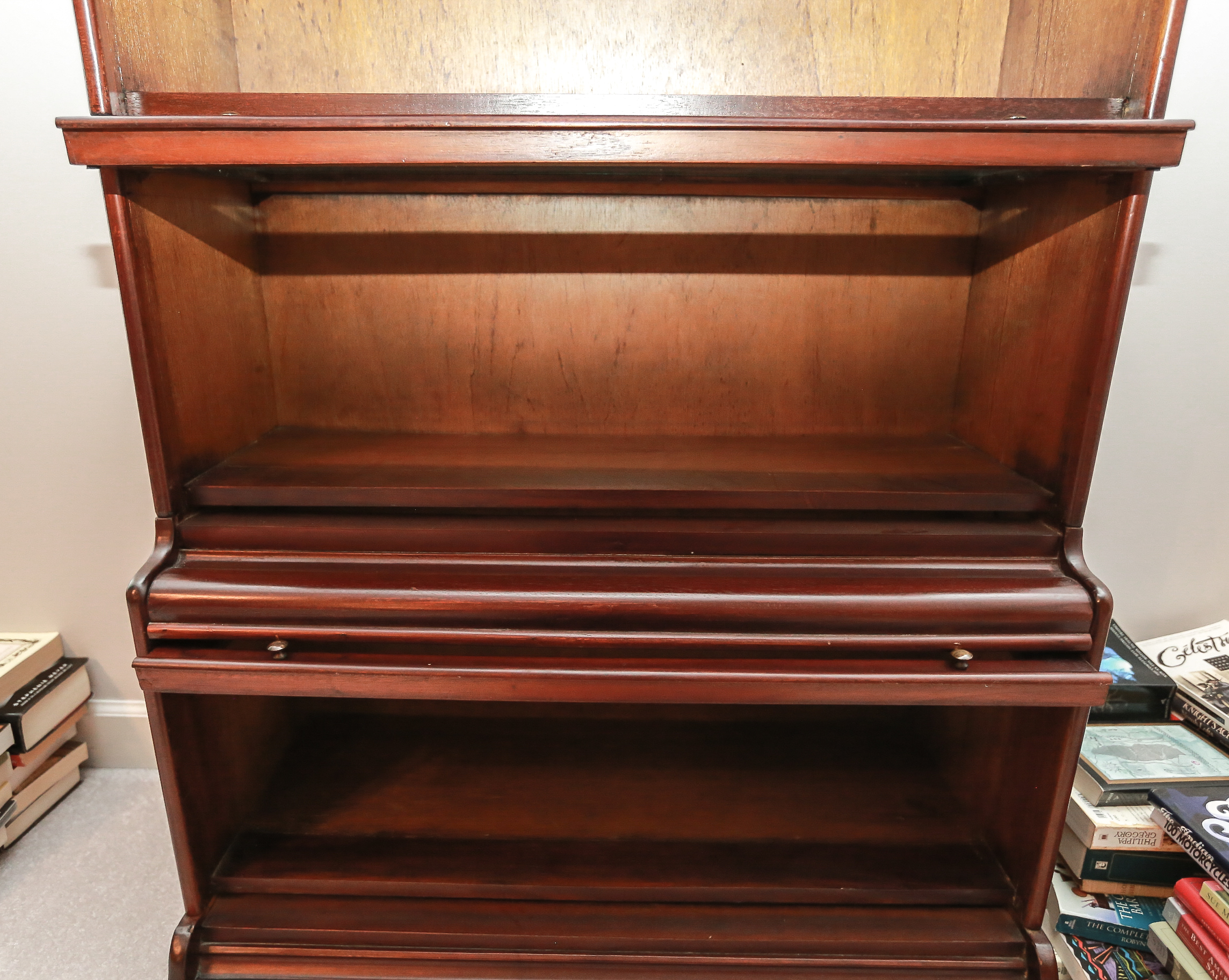 Mahogany Barrister Bookcase