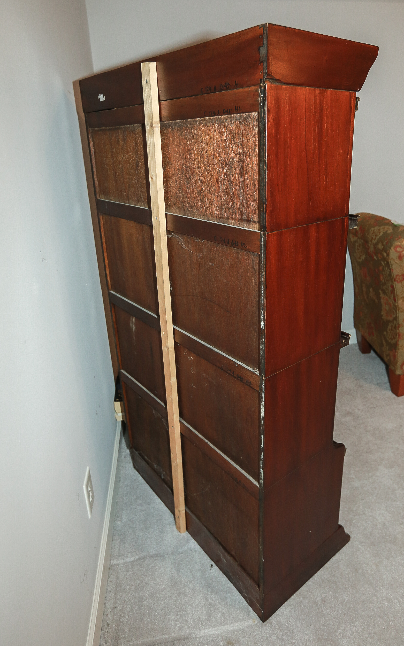 Mahogany Barrister Bookcase