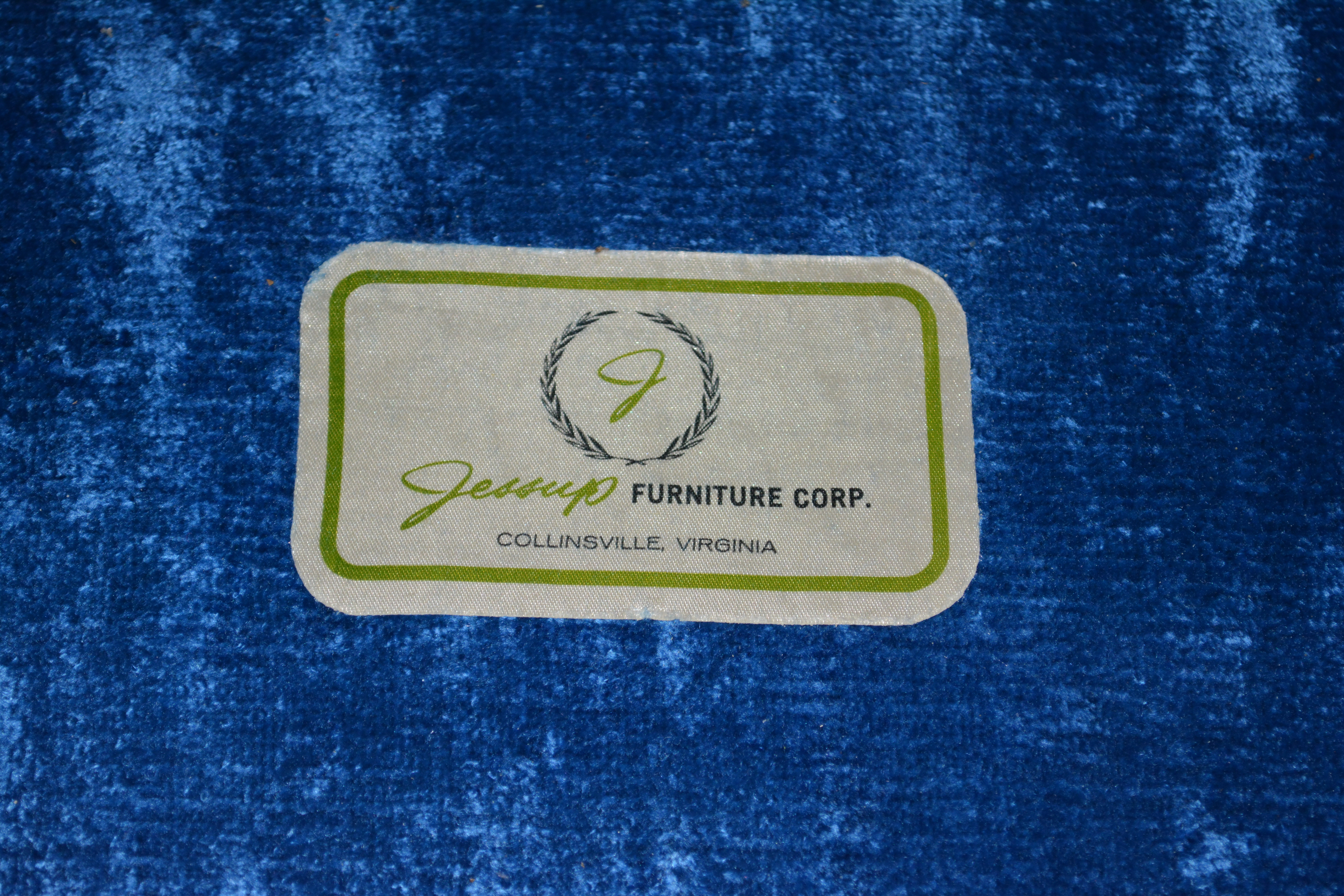 Vintage Upholstered Barrel Back Arm Chair