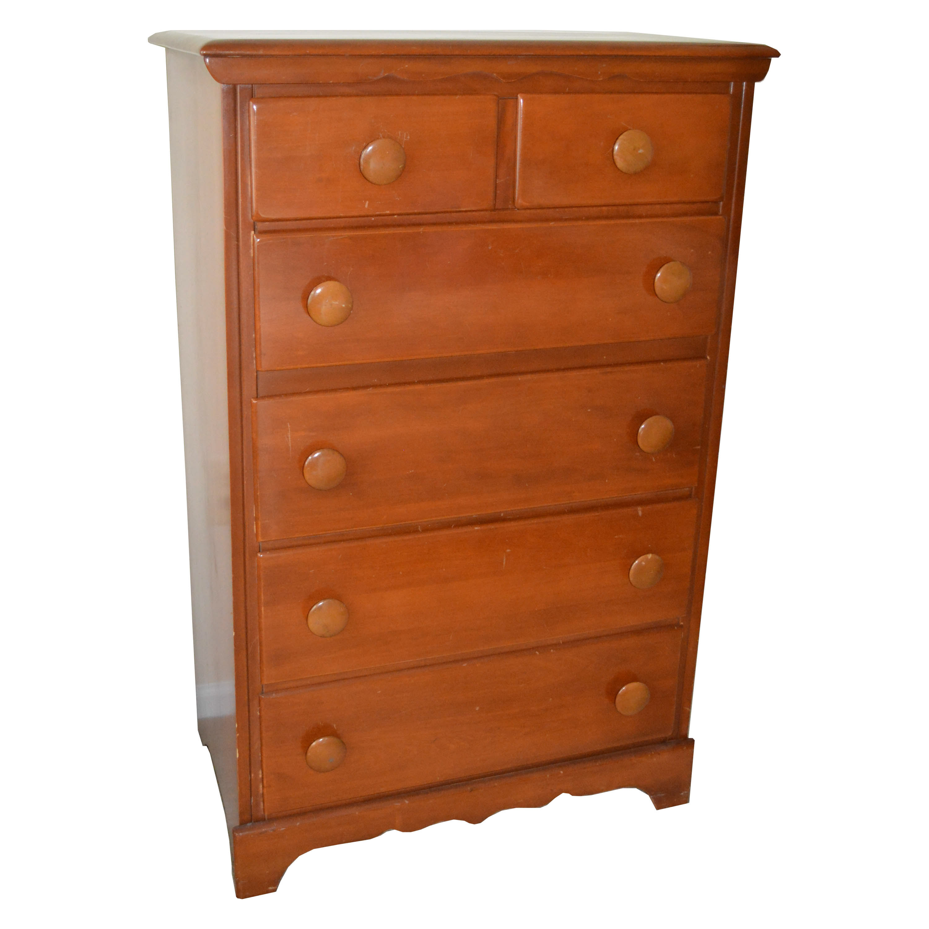 Vintage Six-Drawer Dresser