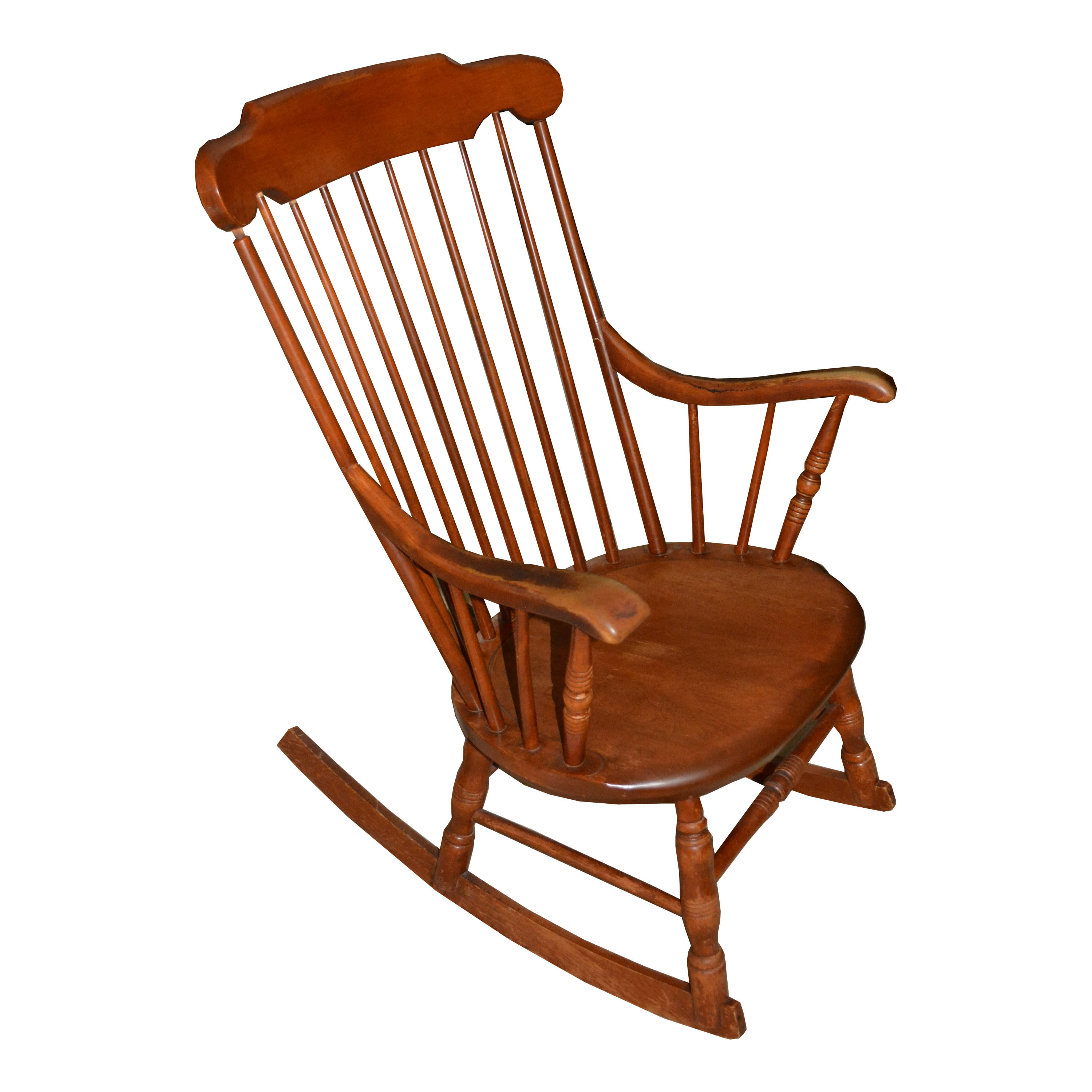 Vintage Wooden Rocking Chair