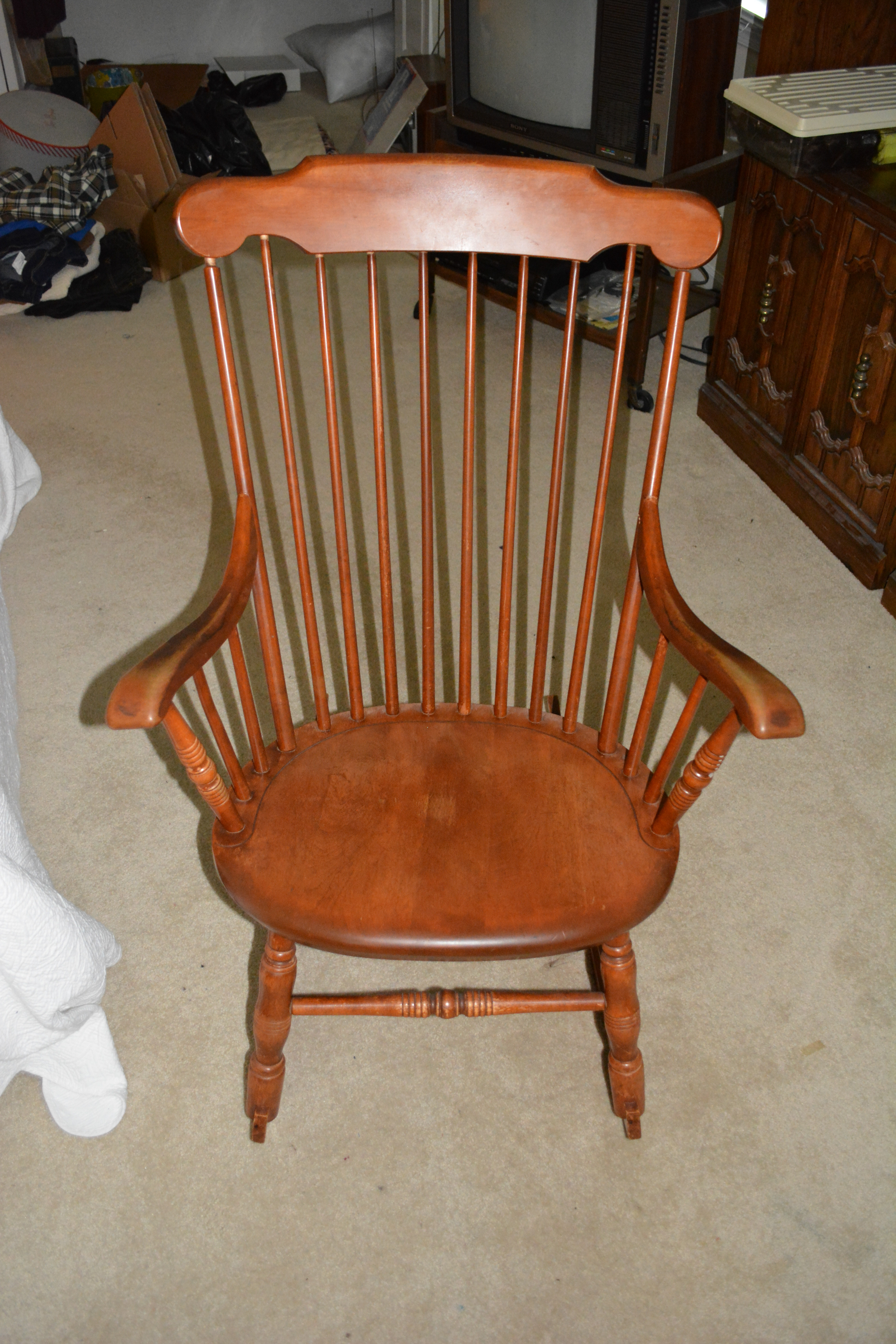 Vintage Wooden Rocking Chair