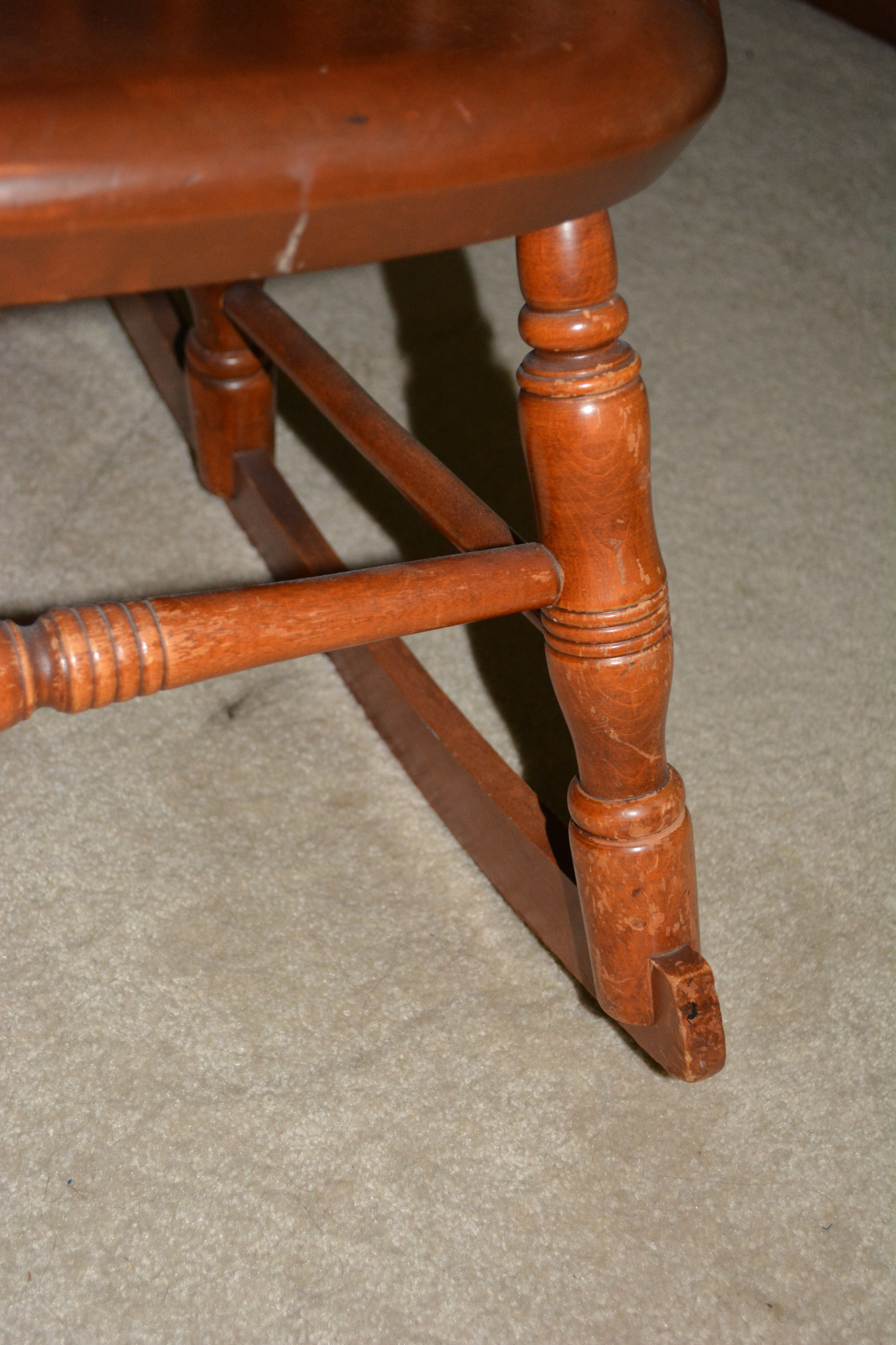 Vintage Wooden Rocking Chair