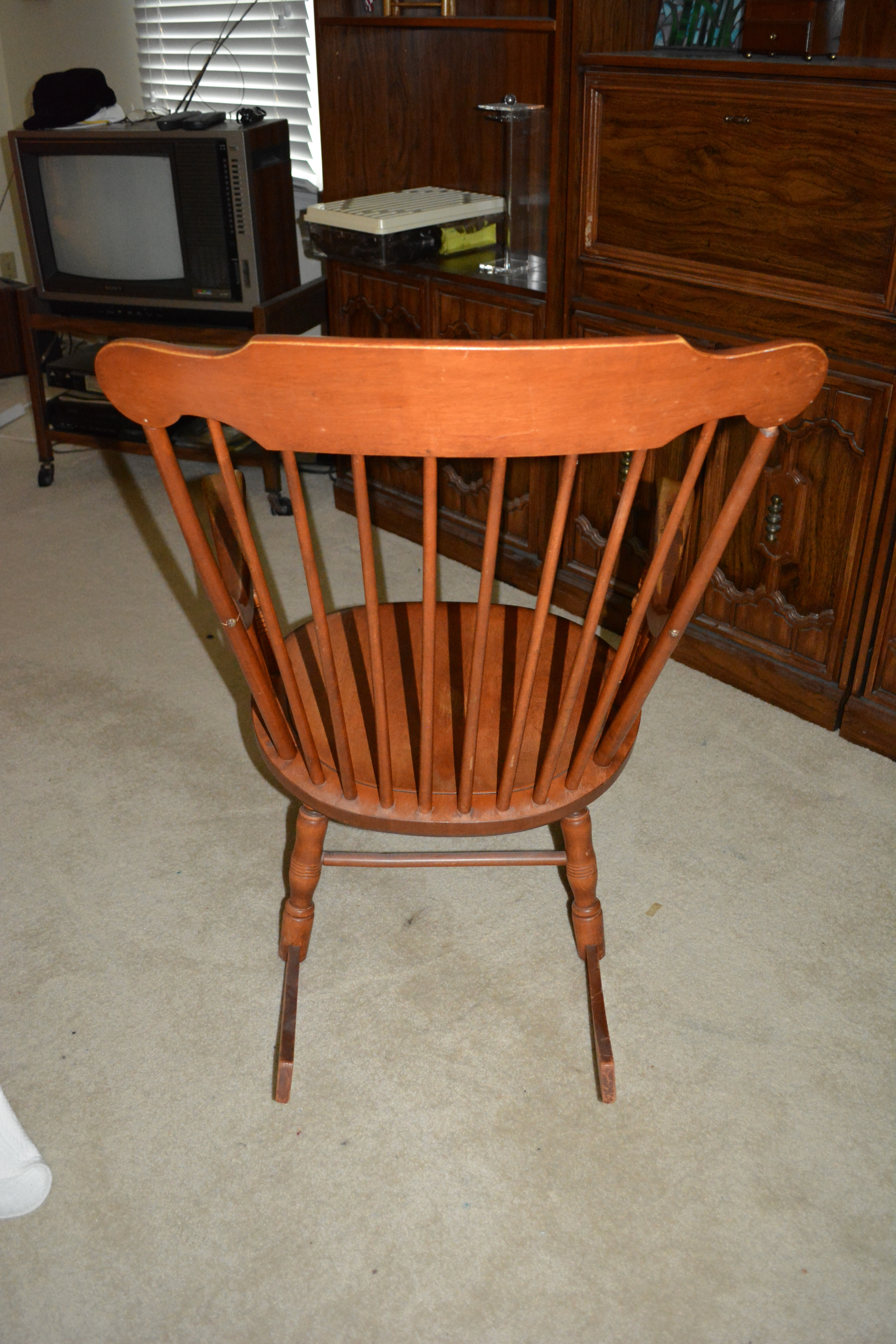 Vintage Wooden Rocking Chair