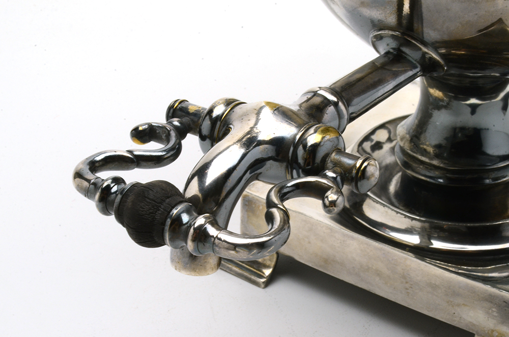 Ornate Silver Plate Beverage Dispenser