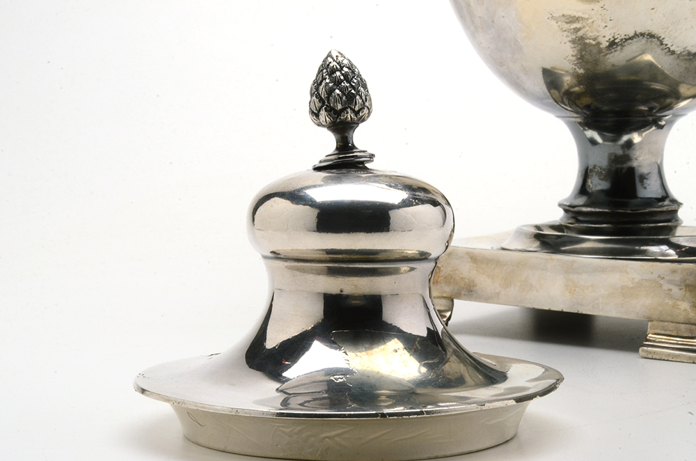 Ornate Silver Plate Beverage Dispenser