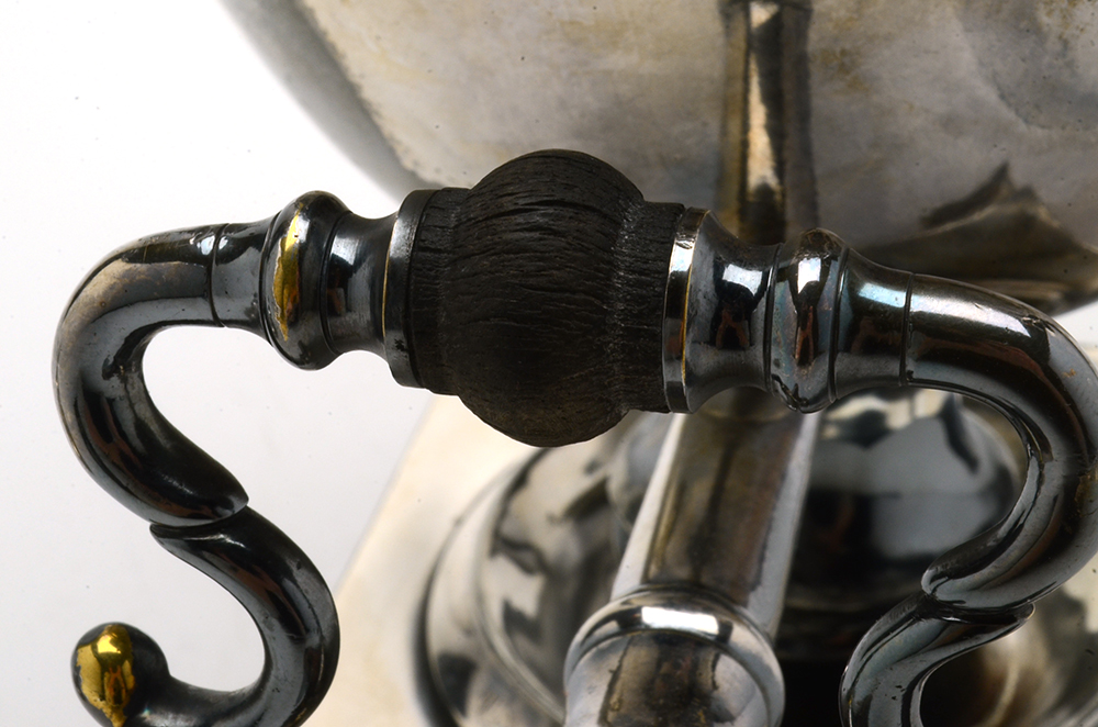 Ornate Silver Plate Beverage Dispenser