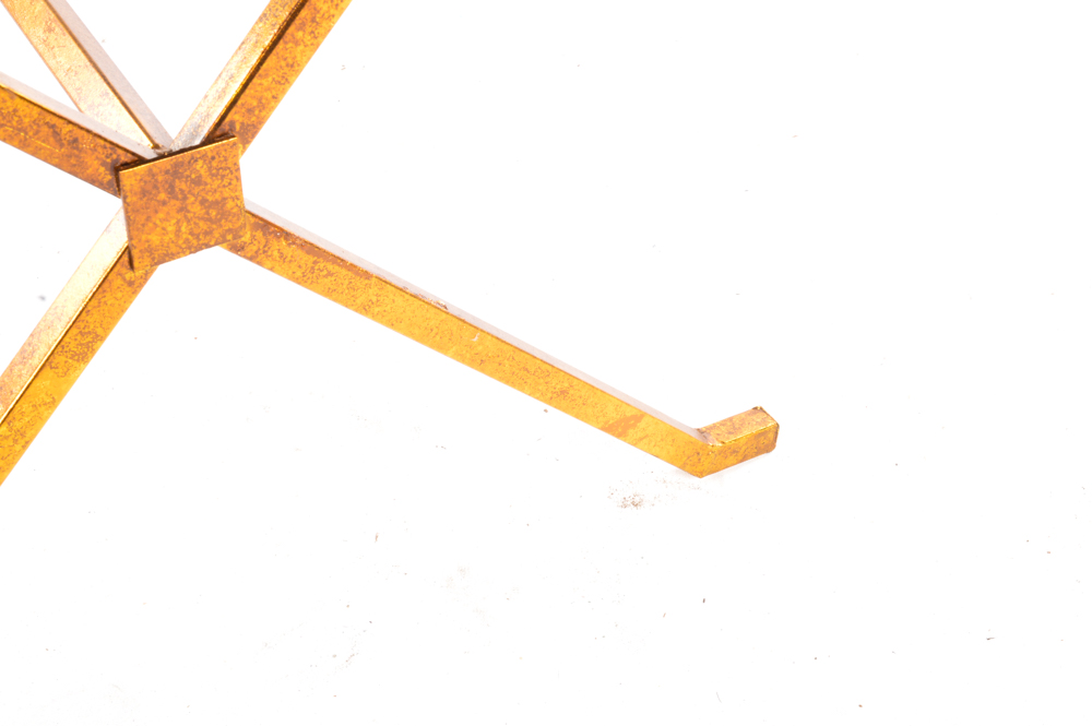 Gray Upholstered Tufted Stools