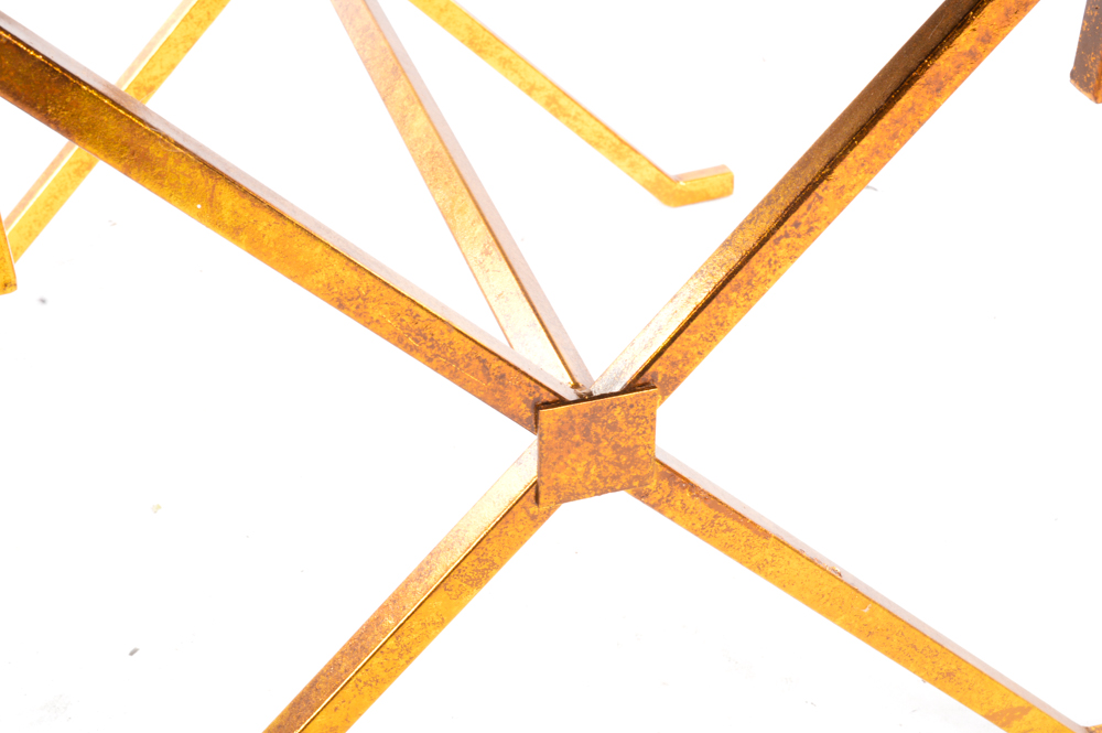 Gray Upholstered Tufted Stools